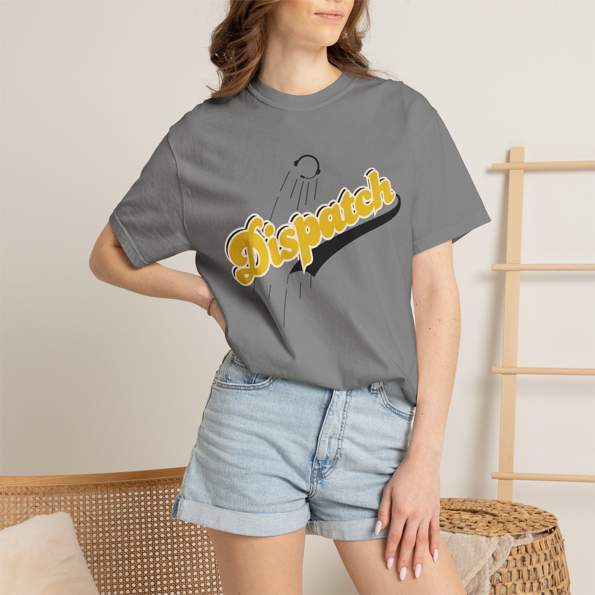 911 Dispatcher Baseball Tee — Nostalgic Team Spirit T-Shirt