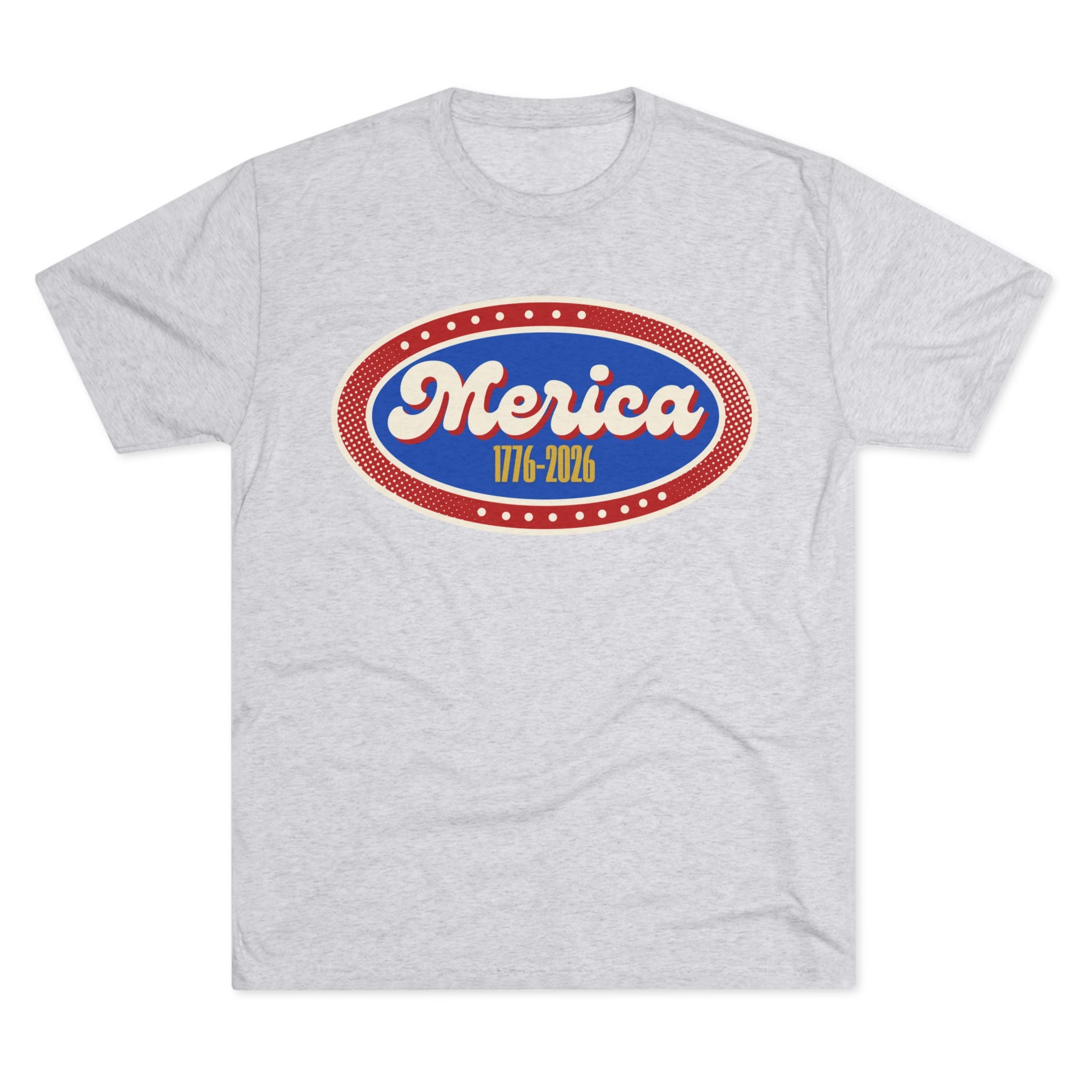 Merica 1776-2026 Tee — Vintage Patriotic Fourth of July Shirt