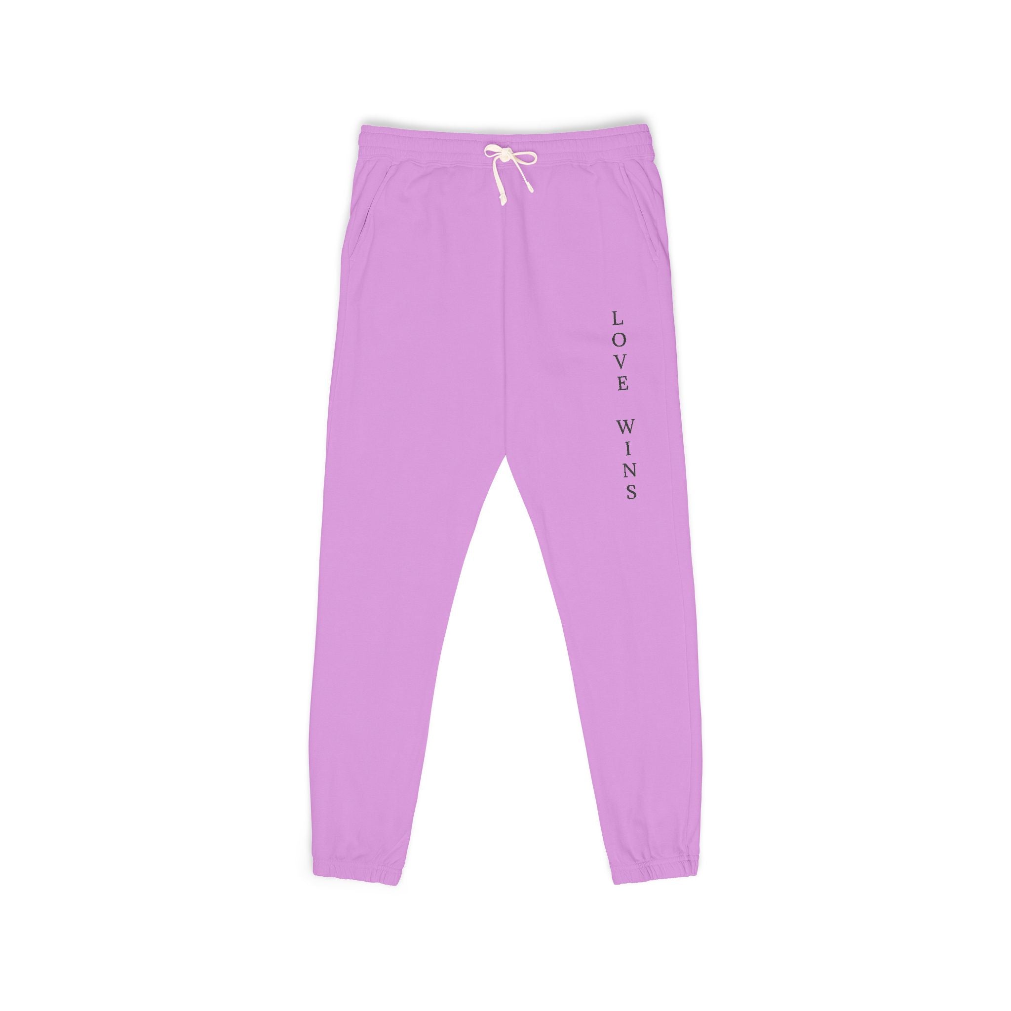 Personalized Embroidered Bridal Sweatpants — Custom Bachelorette & Bridal Shower Loungewear