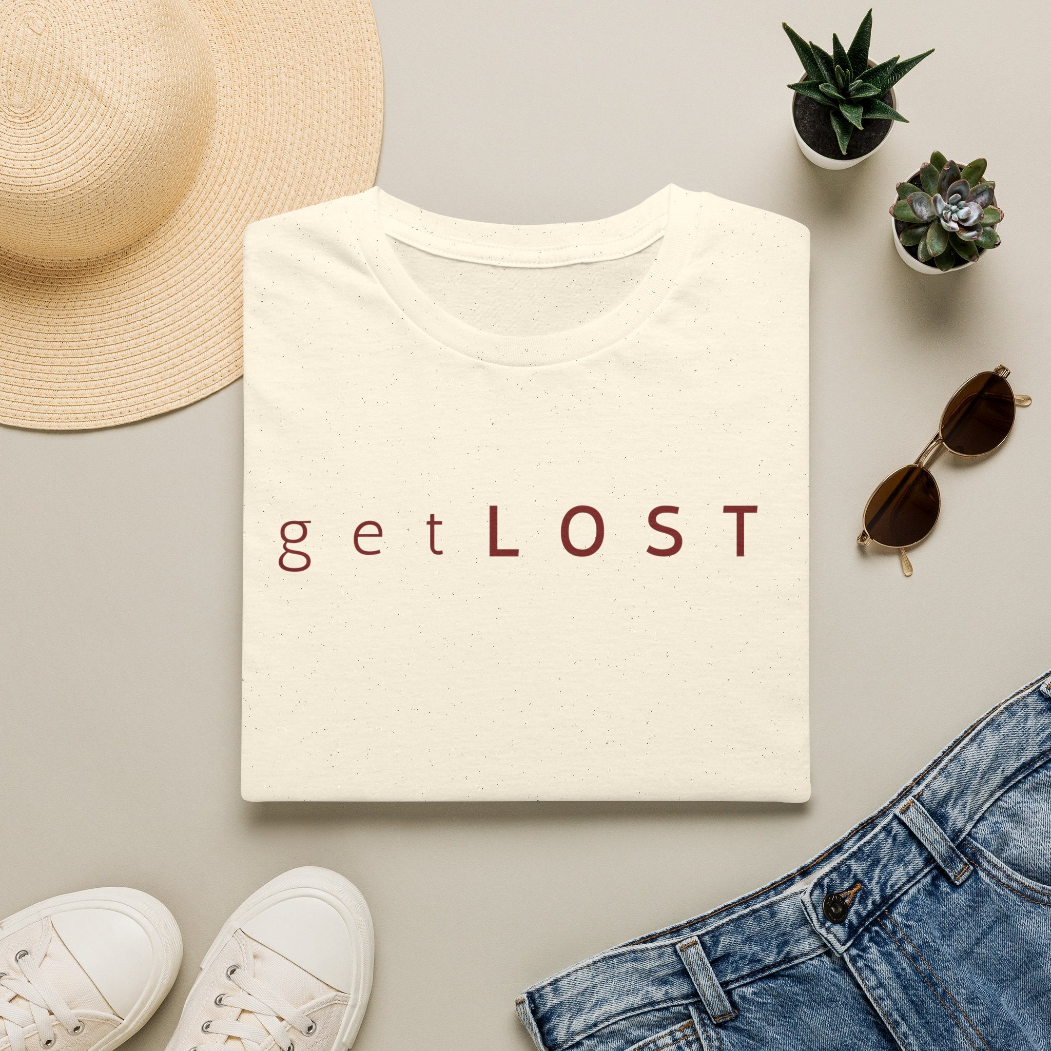 get LOST T-Shirt — Minimal Adventure Travel Tee