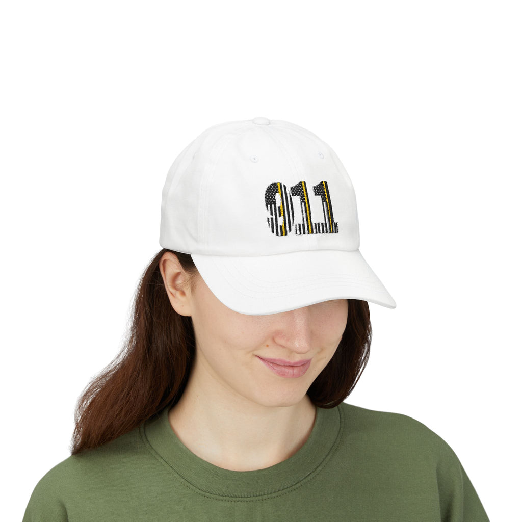 911 THIN GOLD LINE FLAG CAP | DISPATCHER GEAR