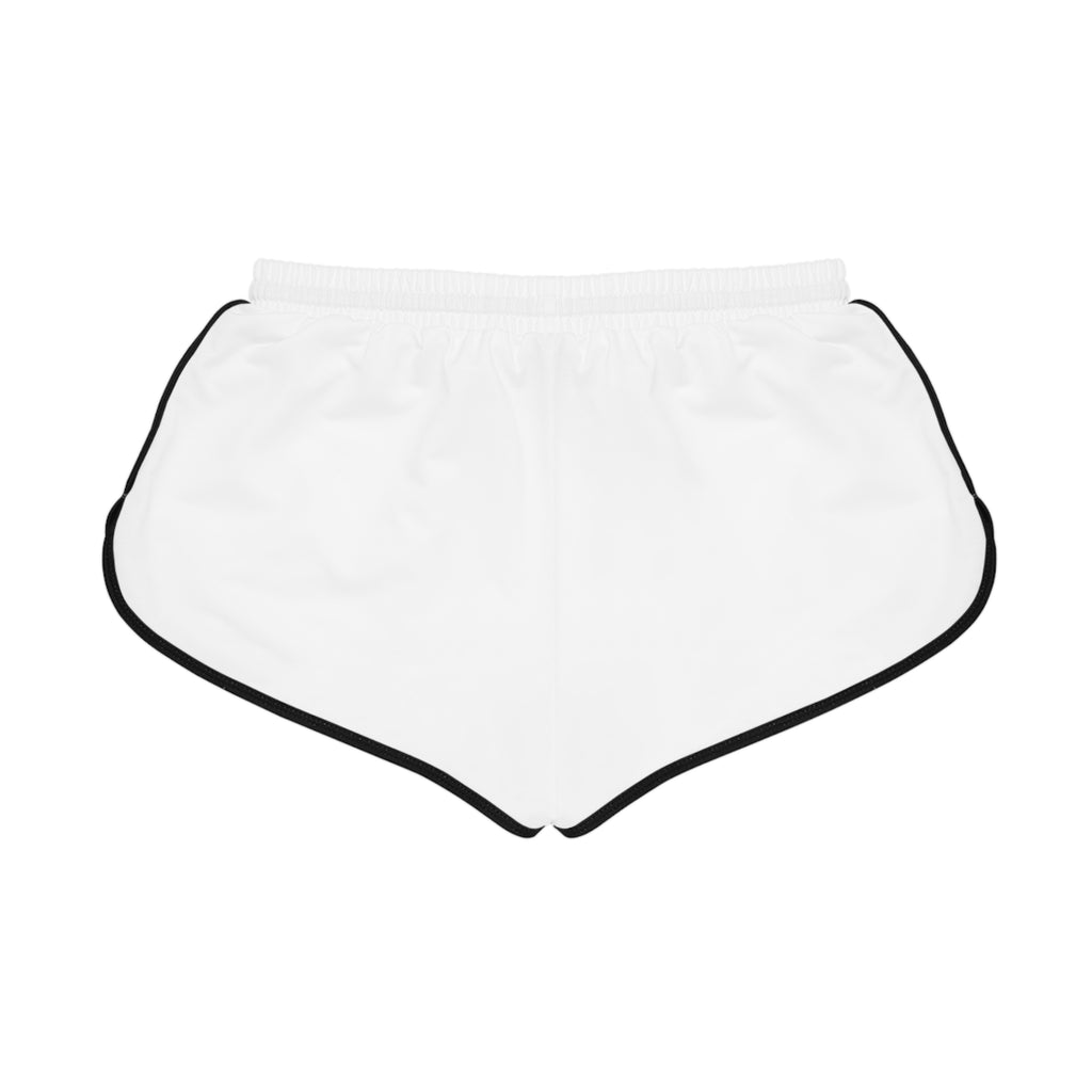 Personalized Bride Relaxed Shorts — White Bridal Party Lounge Shorts