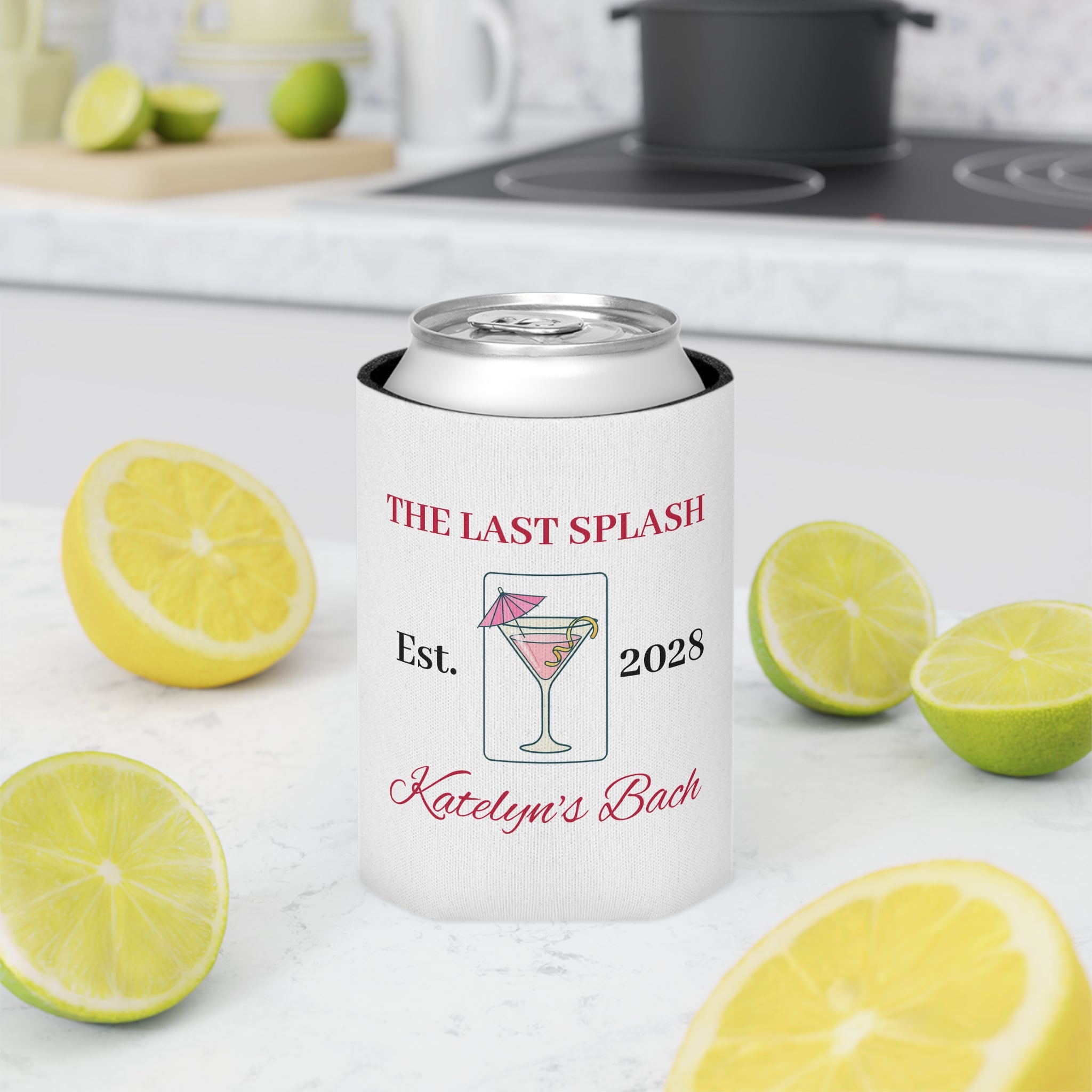 Bachelorette Can Koozie — "The Last Splash"