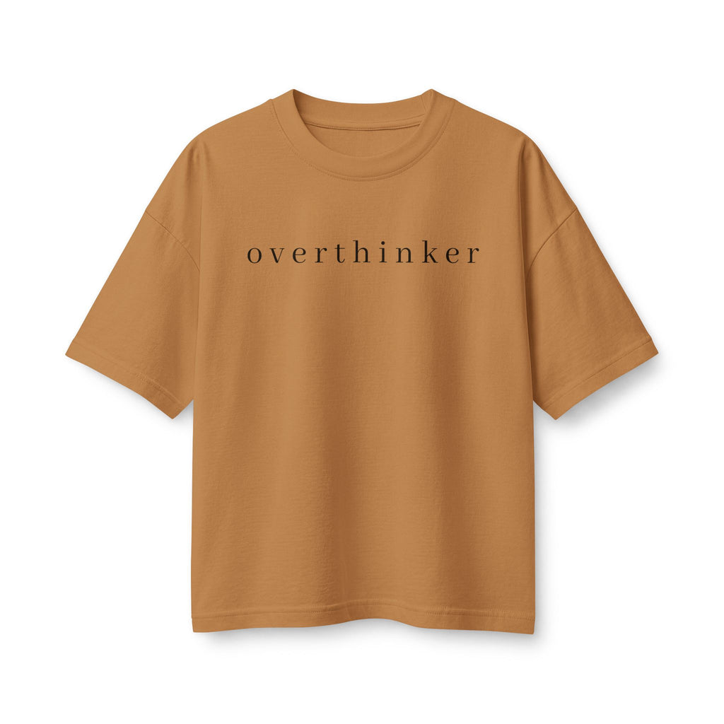 Overthinker Graphic Tee — Women’s Casual Minimalist T-Shirt
