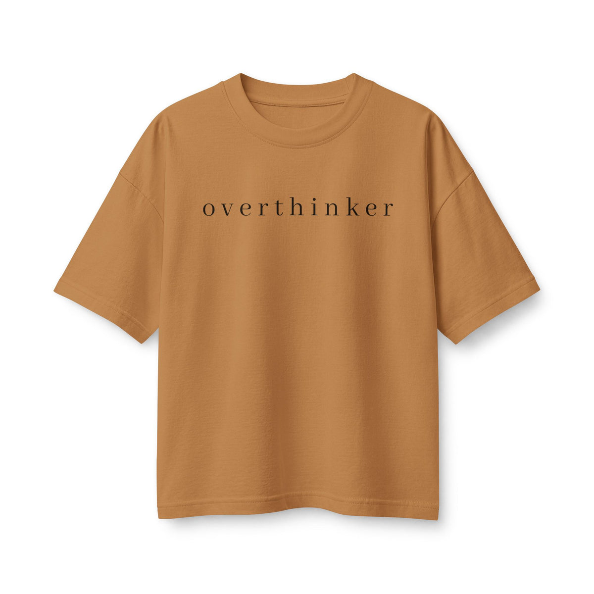 Overthinker Graphic Tee — Women’s Casual Minimalist T-Shirt
