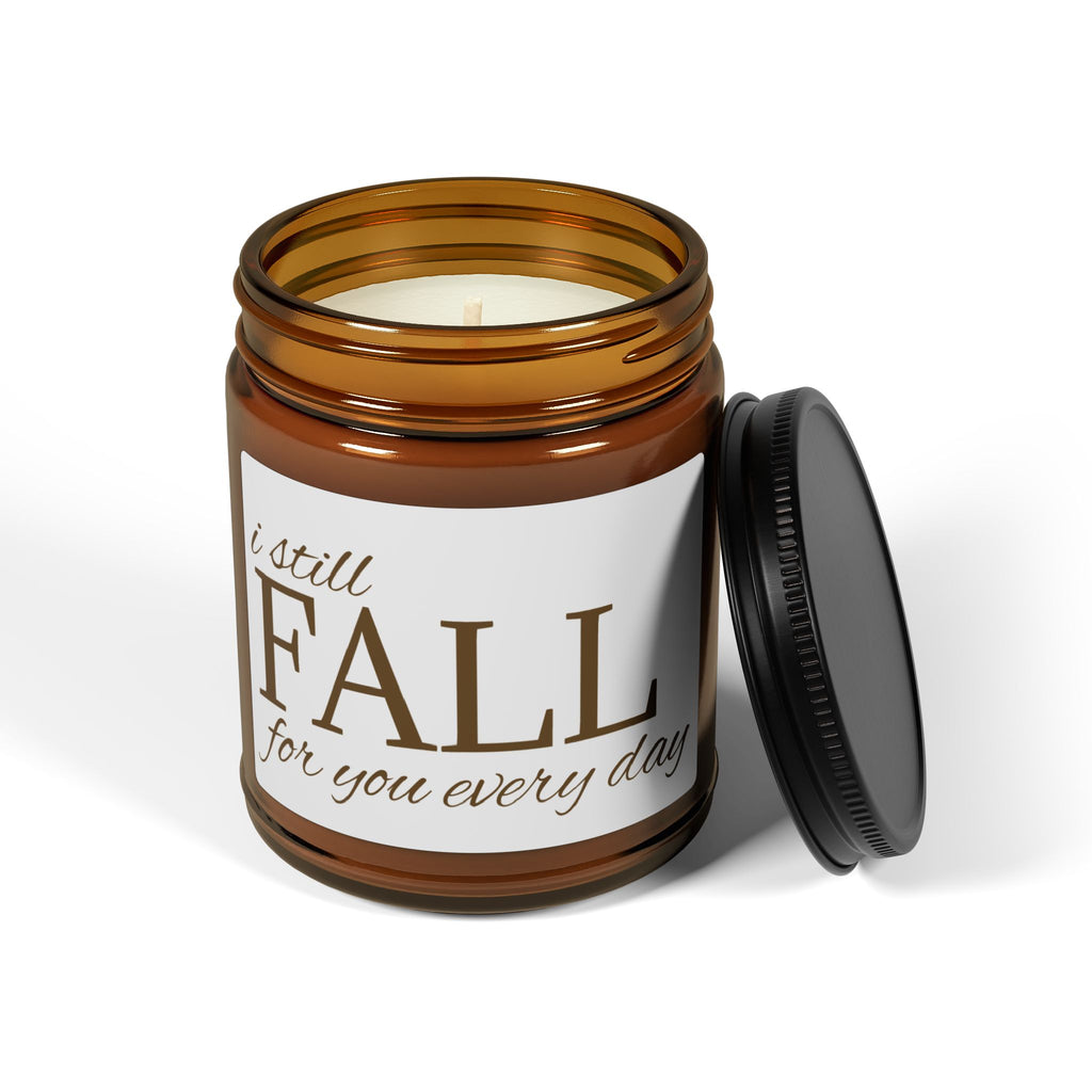I Still Fall For You Every Day Candle | Amber Jar Soy Candle