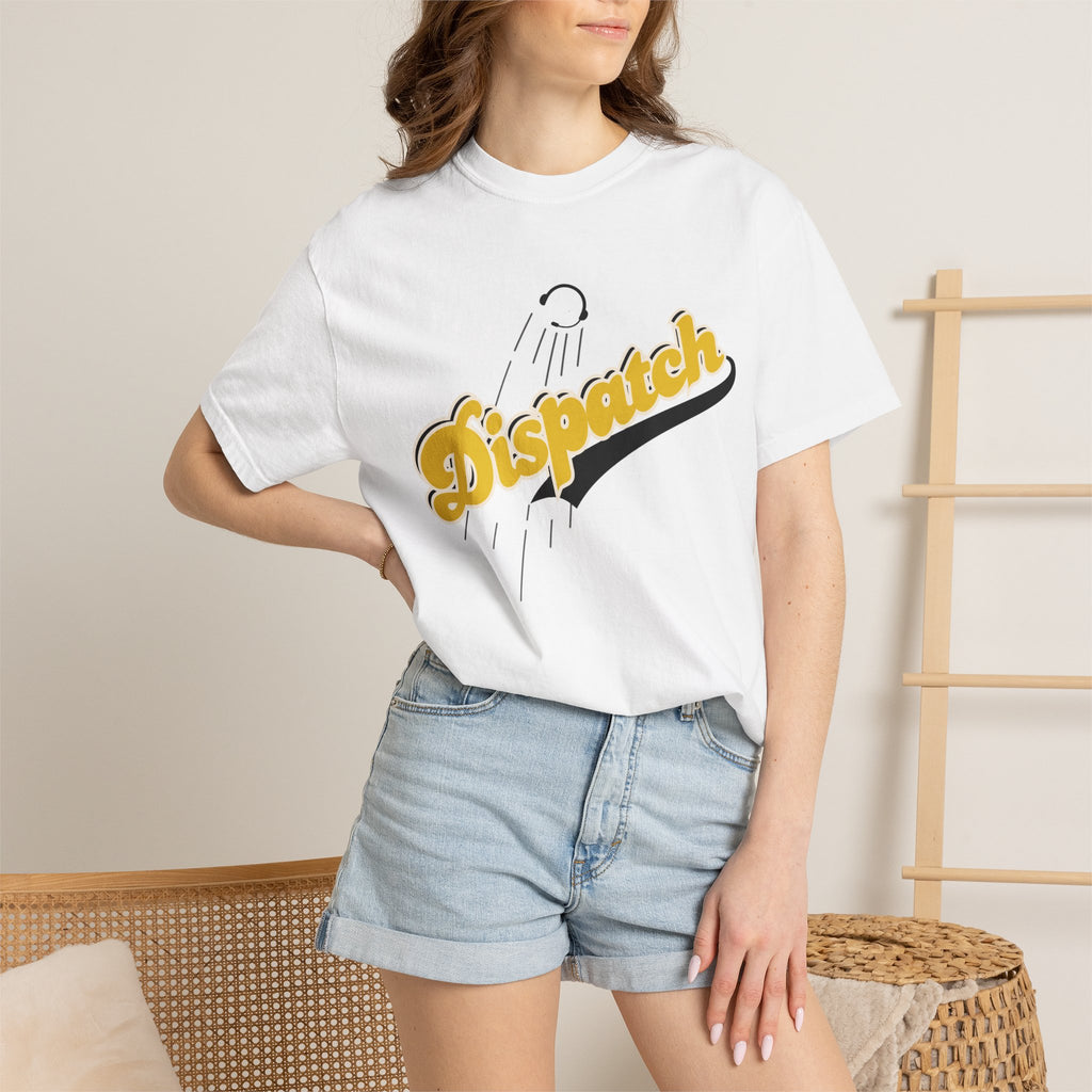 911 Dispatcher Baseball Tee — Nostalgic Team Spirit T-Shirt