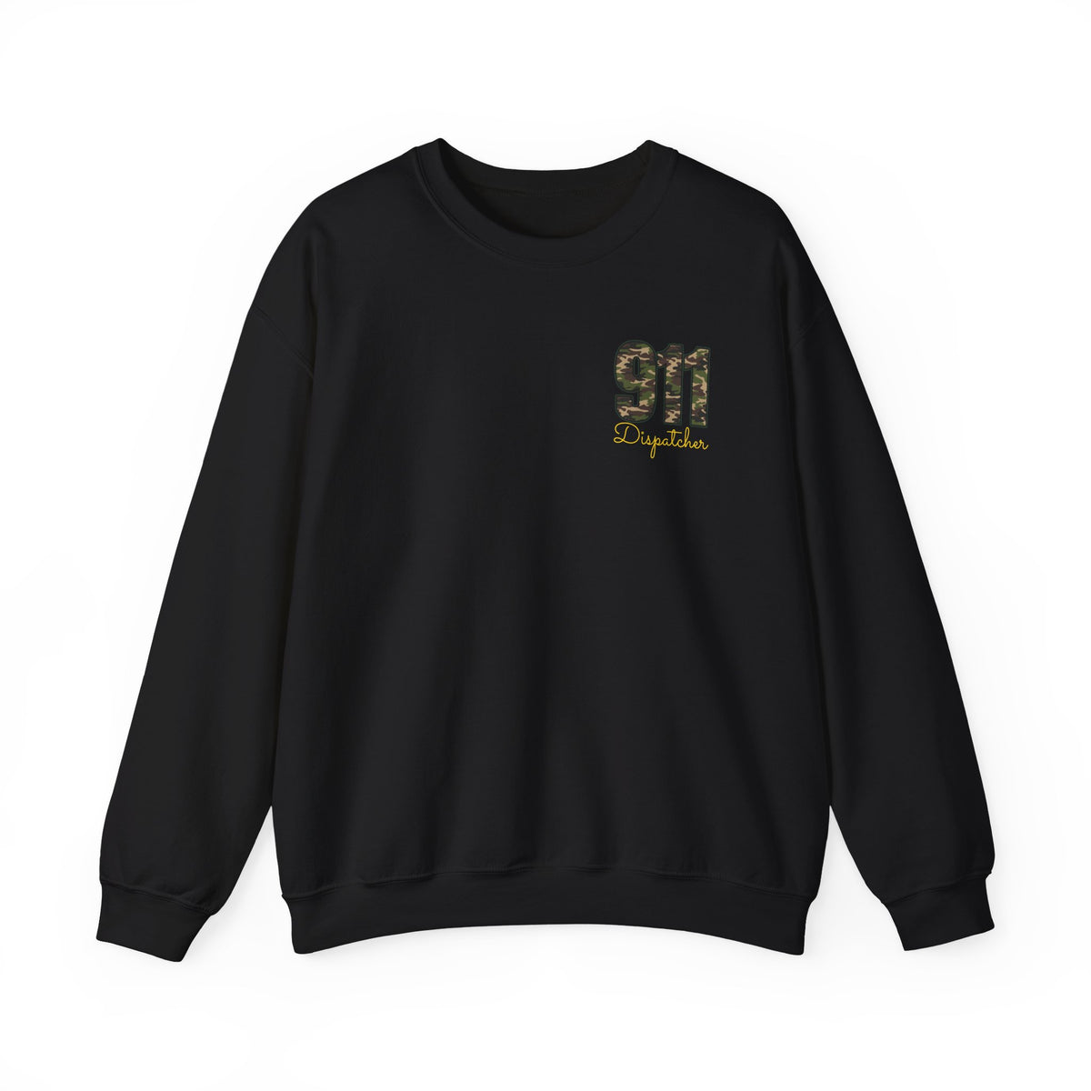 911 Camo Dispatcher Crewneck Sweatshirt