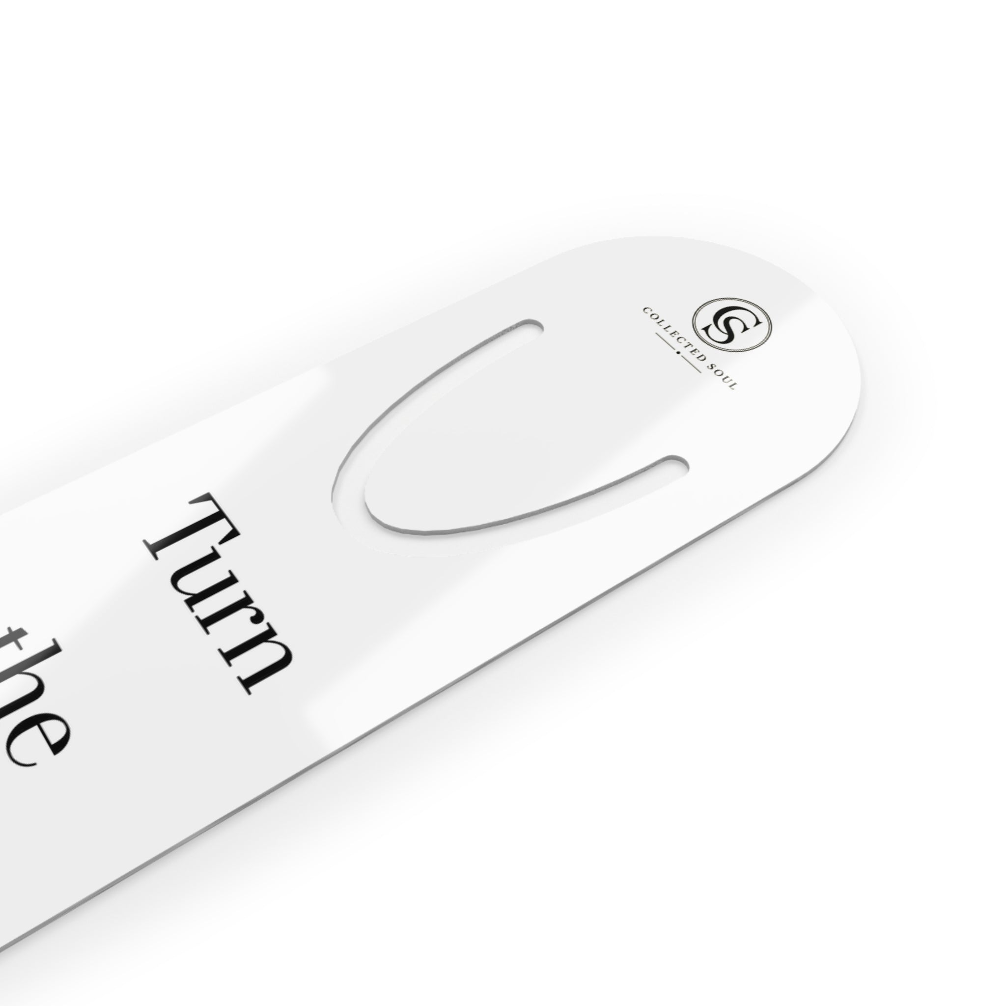 Turn the Page Already! — Metal Bookmark