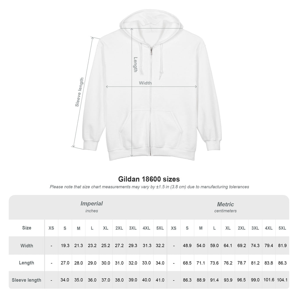 MPD SUPERVISOR Logo Unisex Zip Up Hoodie