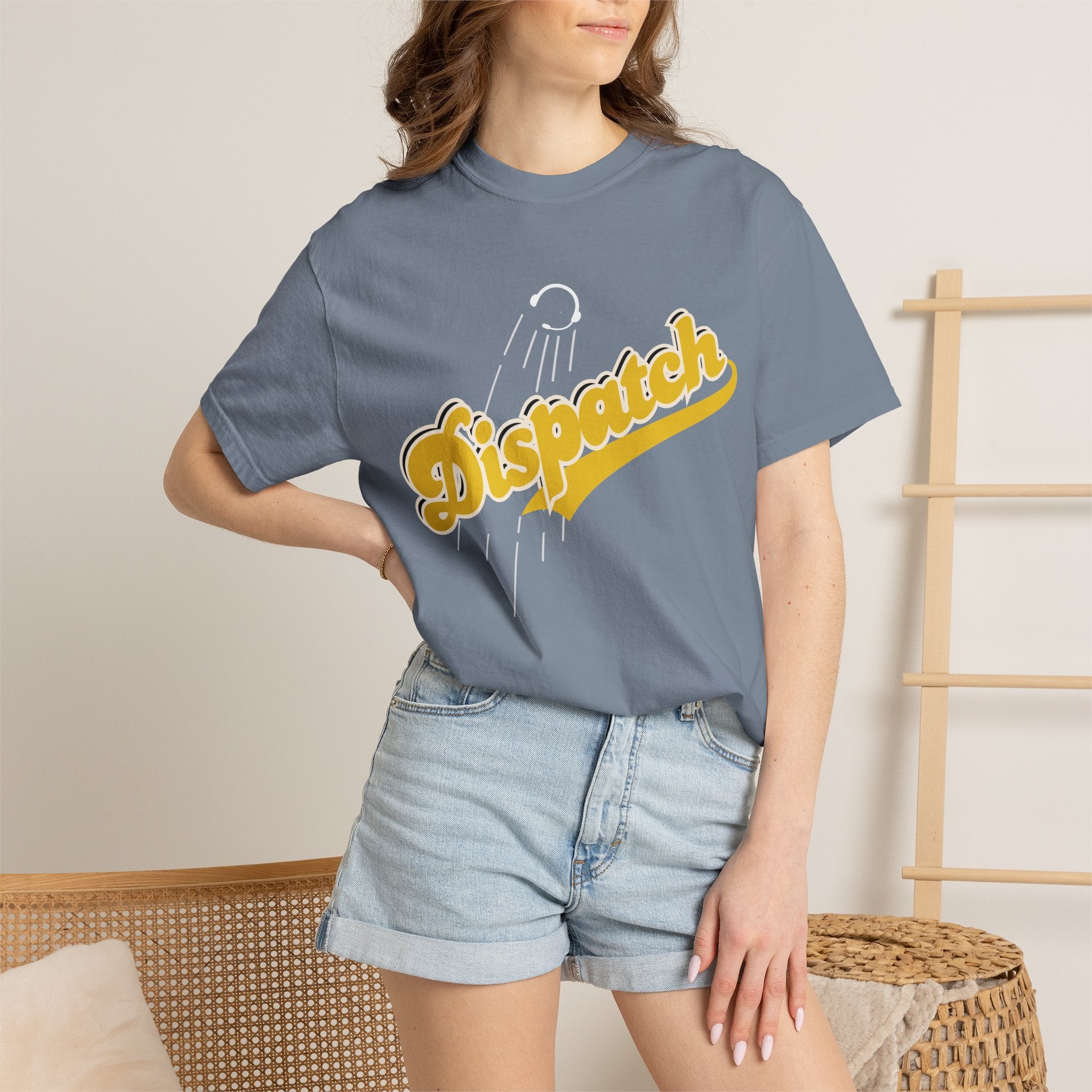 Dispatcher Team Spirit Baseball Tee — Nostalgic Vintage-Style Dispatch T-Shirt