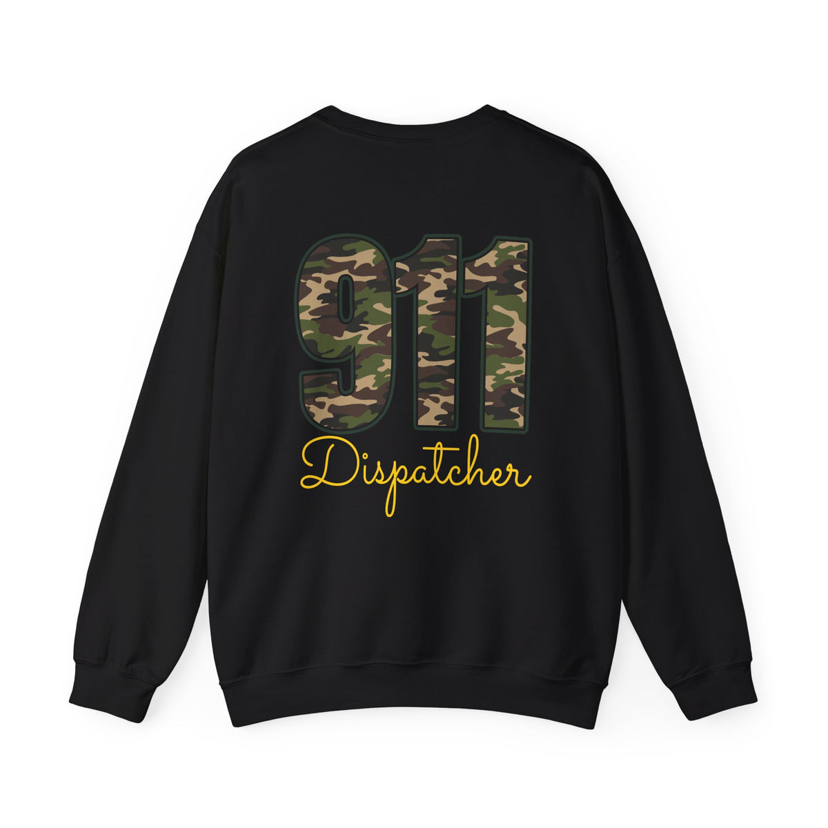 911 Camo Dispatcher Crewneck Sweatshirt