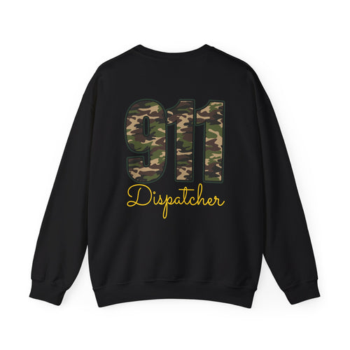 911 Camo Dispatcher Crewneck Sweatshirt