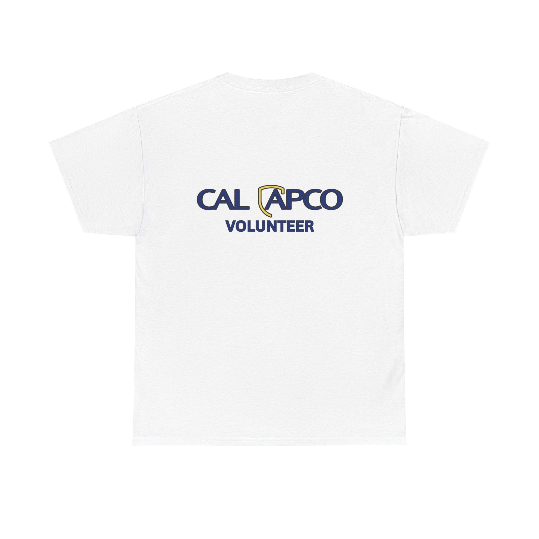 Volunteer T-Shirt — CalAPCO California State Conference  "Volunteer Partner with Purpose”