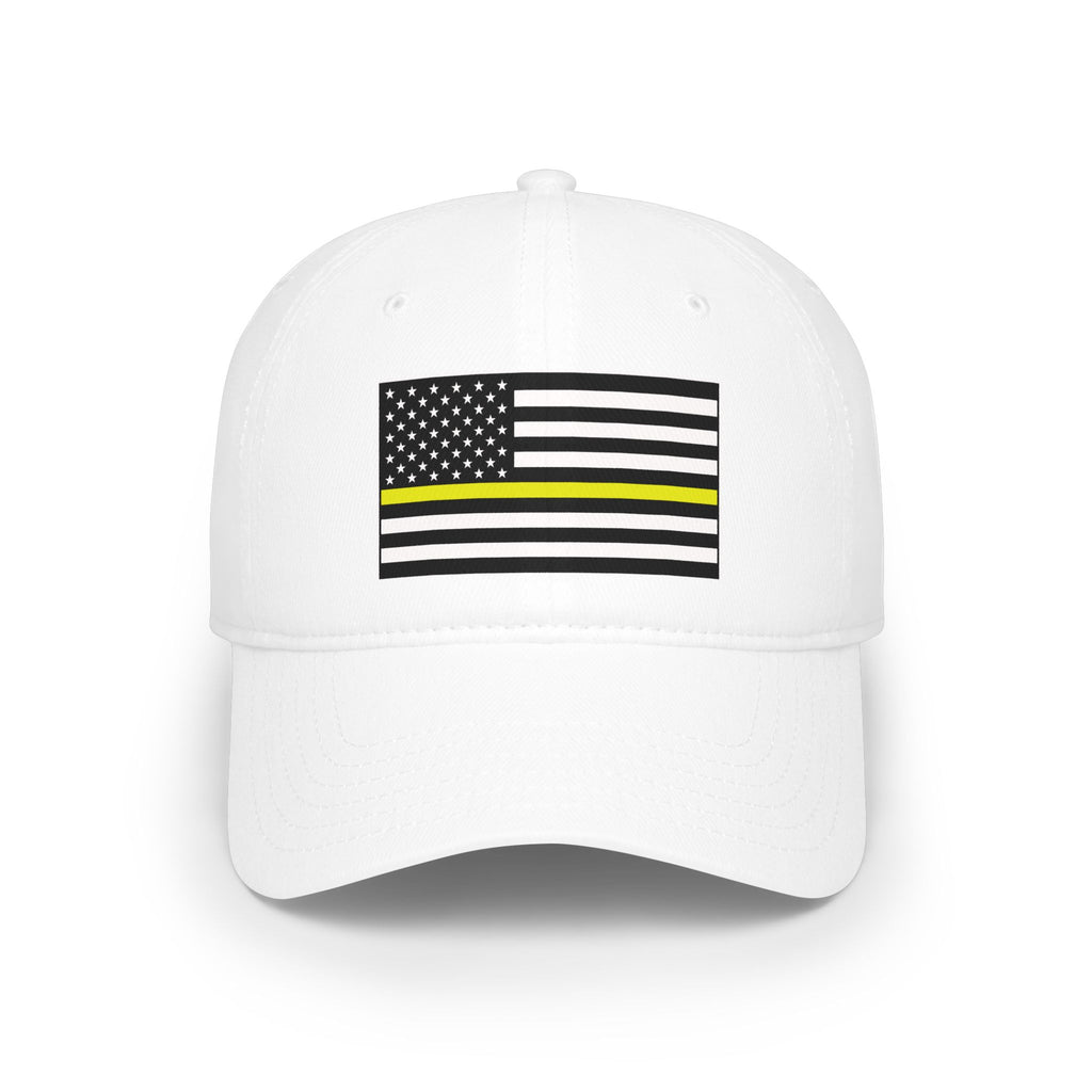 Thin Yellow Line Flag Cap – Low Profile Baseball Hat for First Responders & Supporters