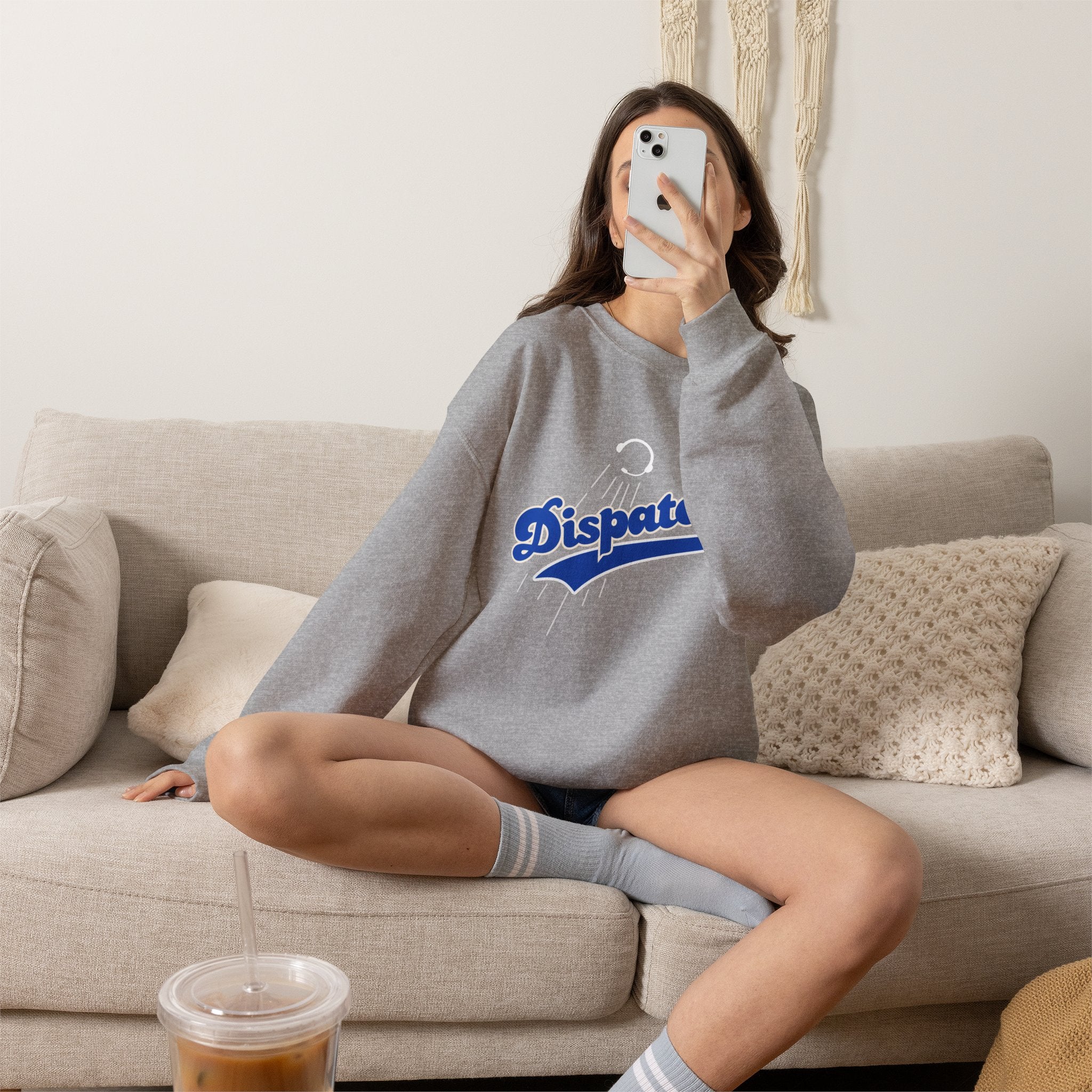 Dispatch Script Crewneck Sweatshirt