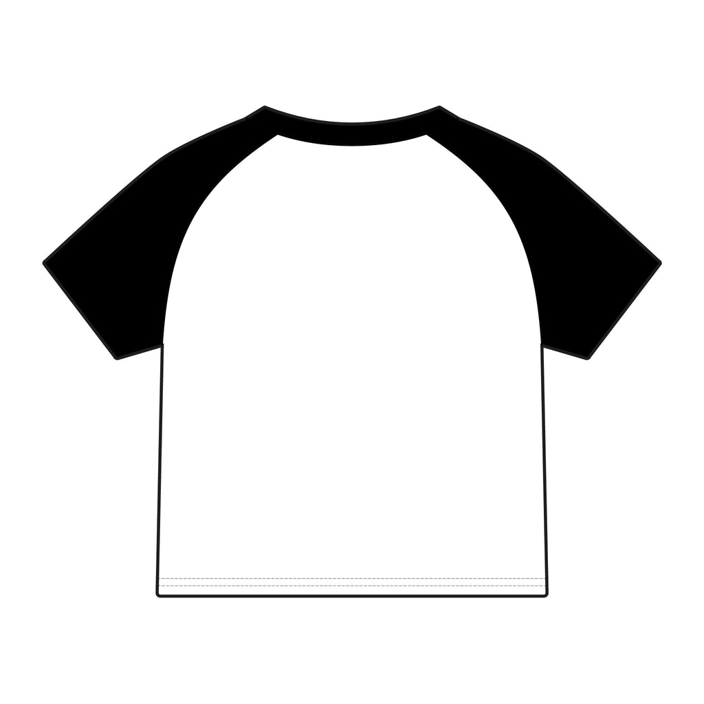 Overstimulated Raglan Baby Tee