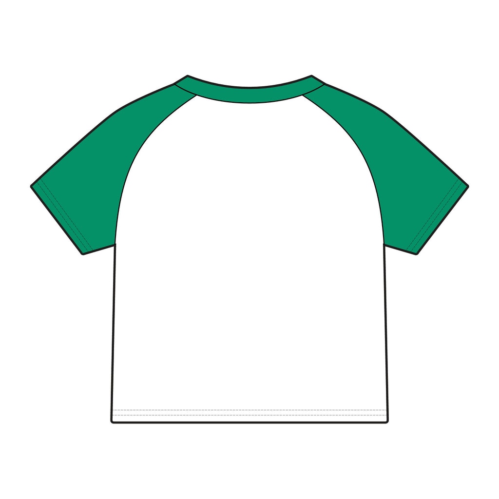 Overstimulated Raglan Baby Tee