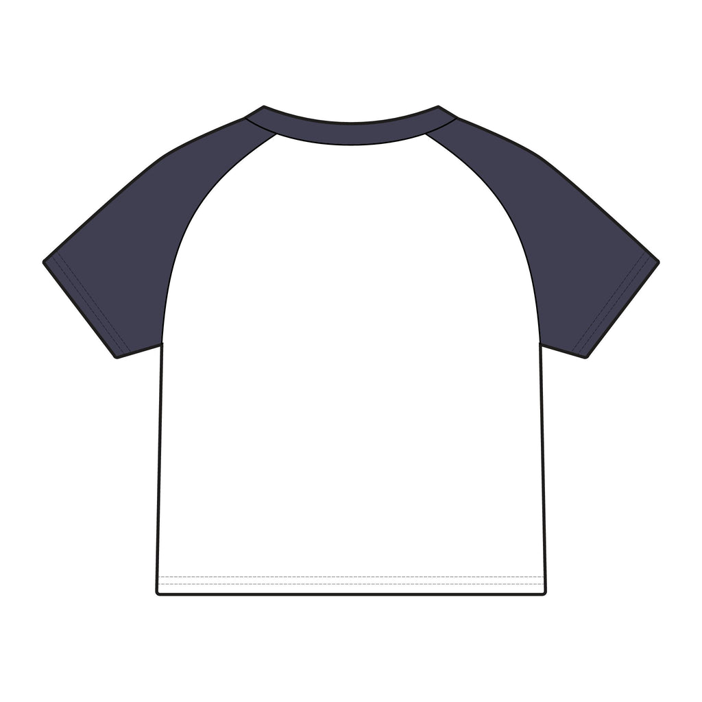 Overstimulated Raglan Baby Tee