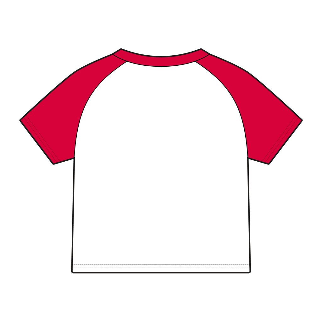 Overstimulated Raglan Baby Tee