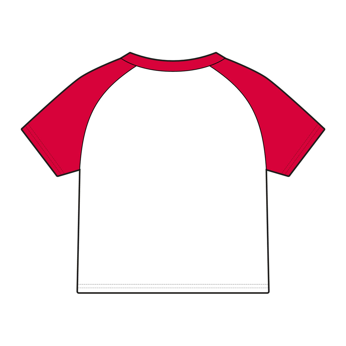 Overstimulated Raglan Baby Tee