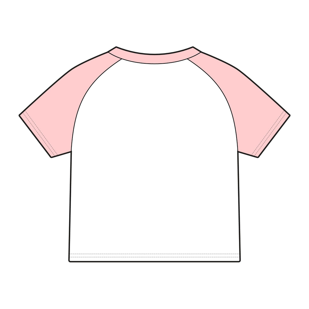 Overstimulated Raglan Baby Tee