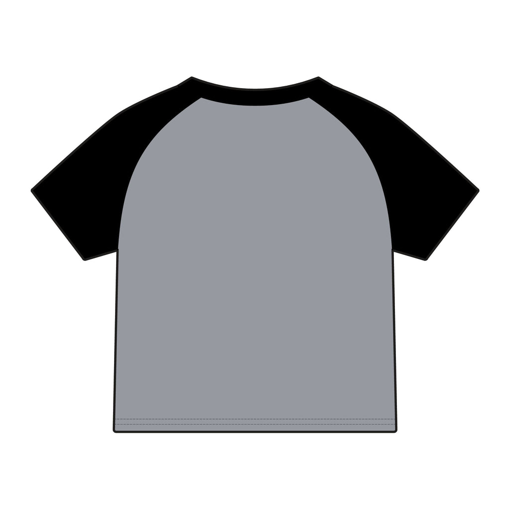 Overstimulated Raglan Baby Tee