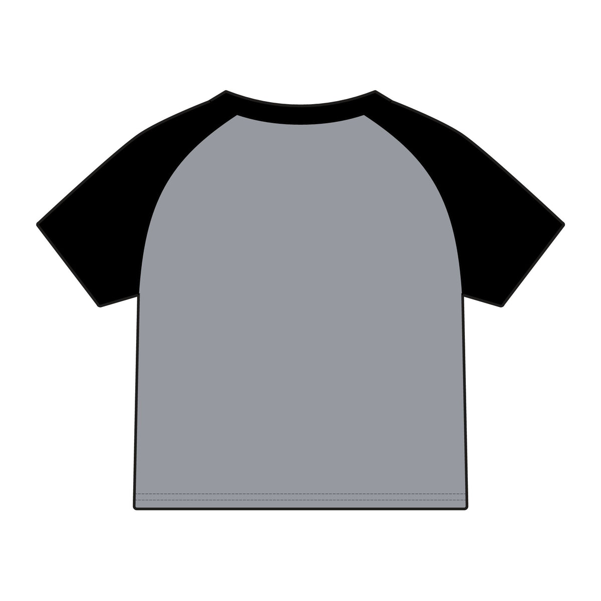 Overstimulated Raglan Baby Tee