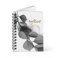 Reflect Spiral Journal — Minimal Botanical Notebook for Mindful Journaling