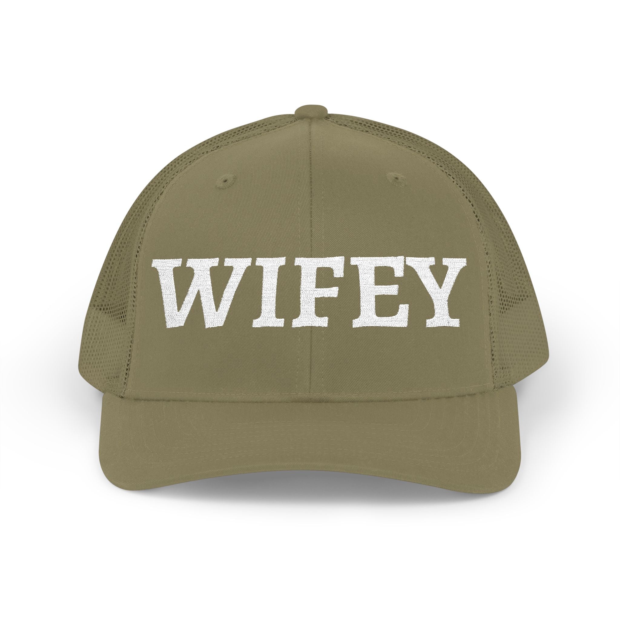 Wifey Trucker Hat – Embroidered Snapback Cap for Brides, Bachelorette & Newlyweds