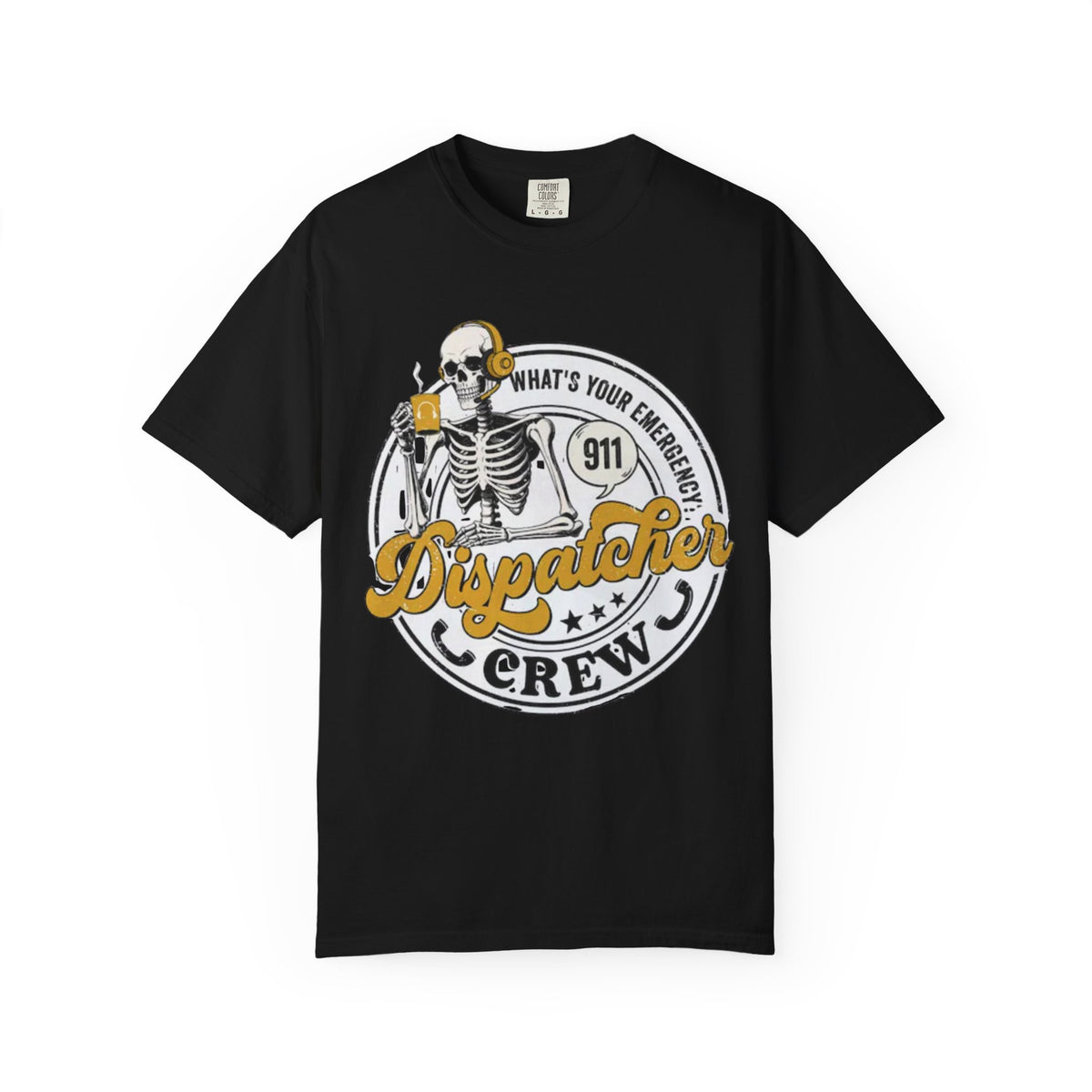911 Dispatch Crew T-Shirt — Emergency Dispatcher Tee