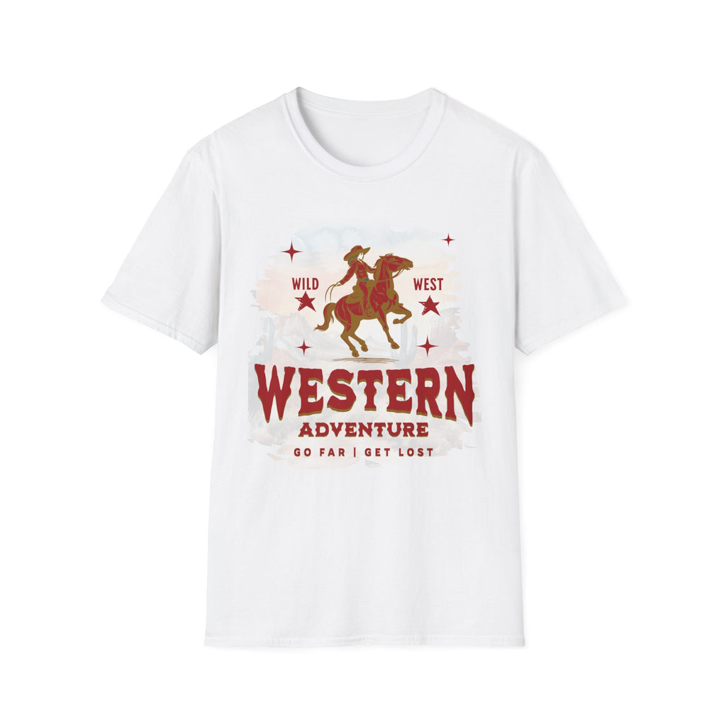 Western Cowgirl T-Shirt — Adventurous Cowgirl Graphic Tee