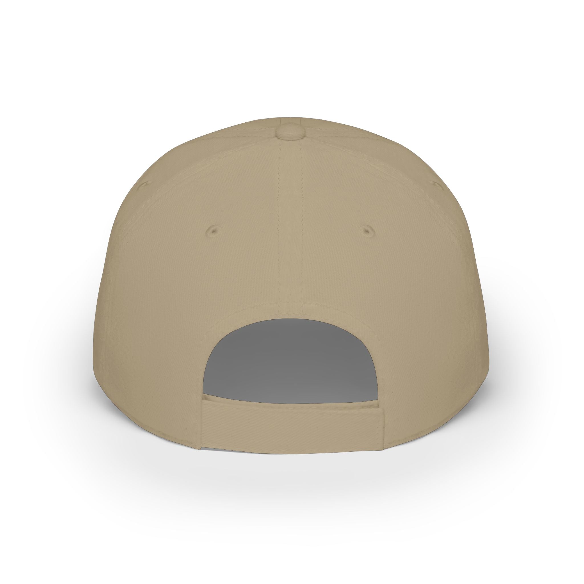 She's From Texas, I Am Not — Low Profile Embroidered Baseball Cap (Red)