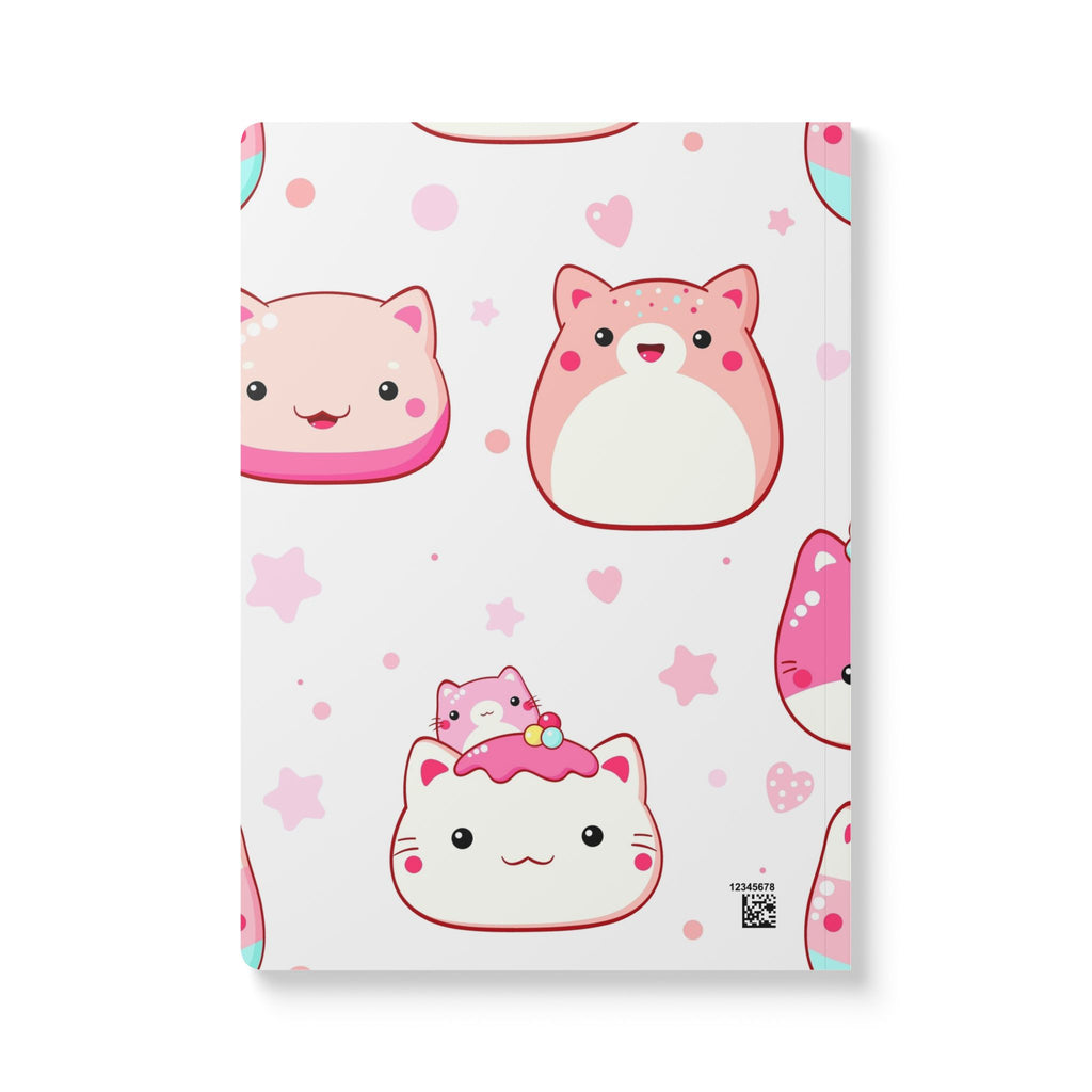 My First Journal — Cute Kawaii Cat Softcover Journal for Kids
