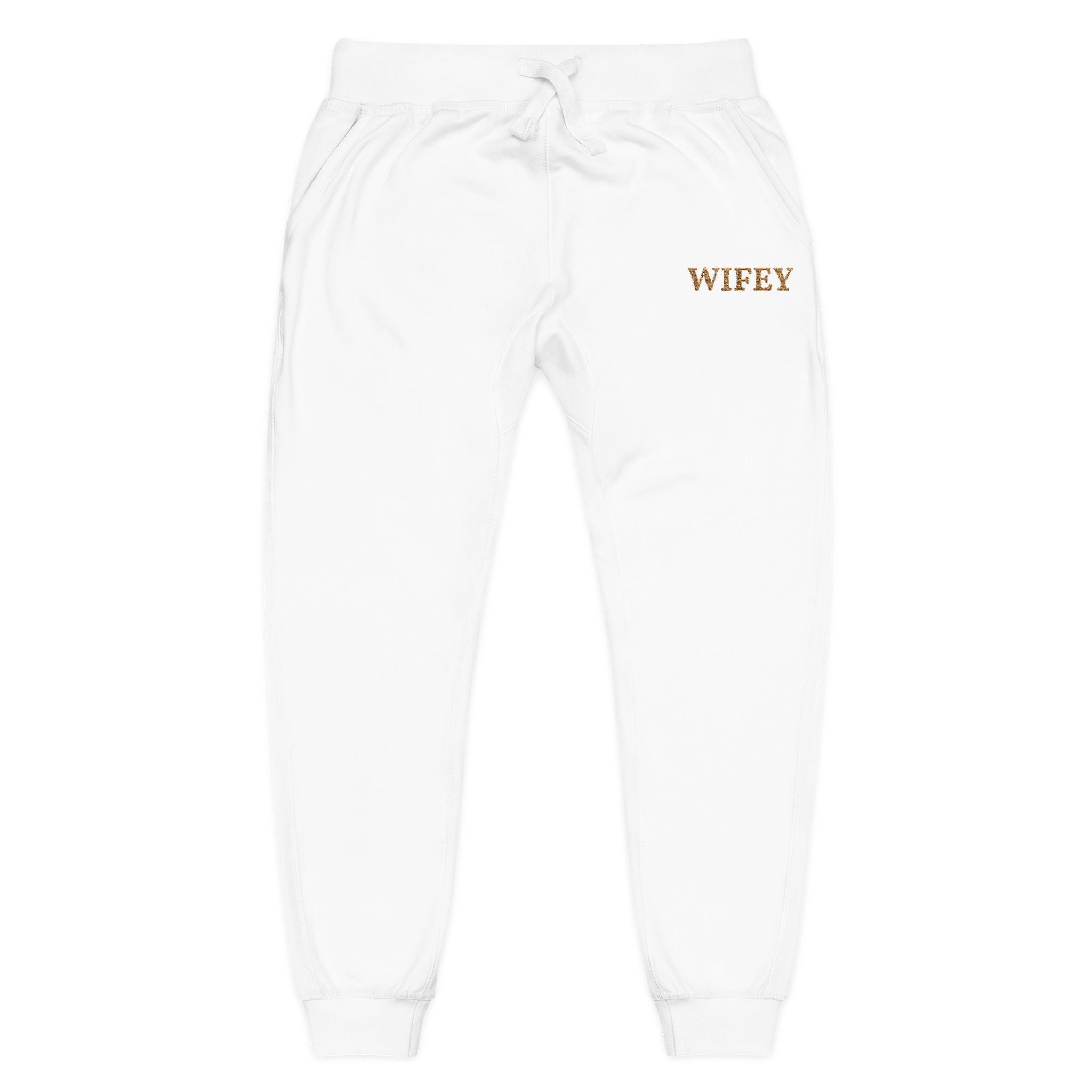 Unisex Fleece Sweatpants (Embroidery)
