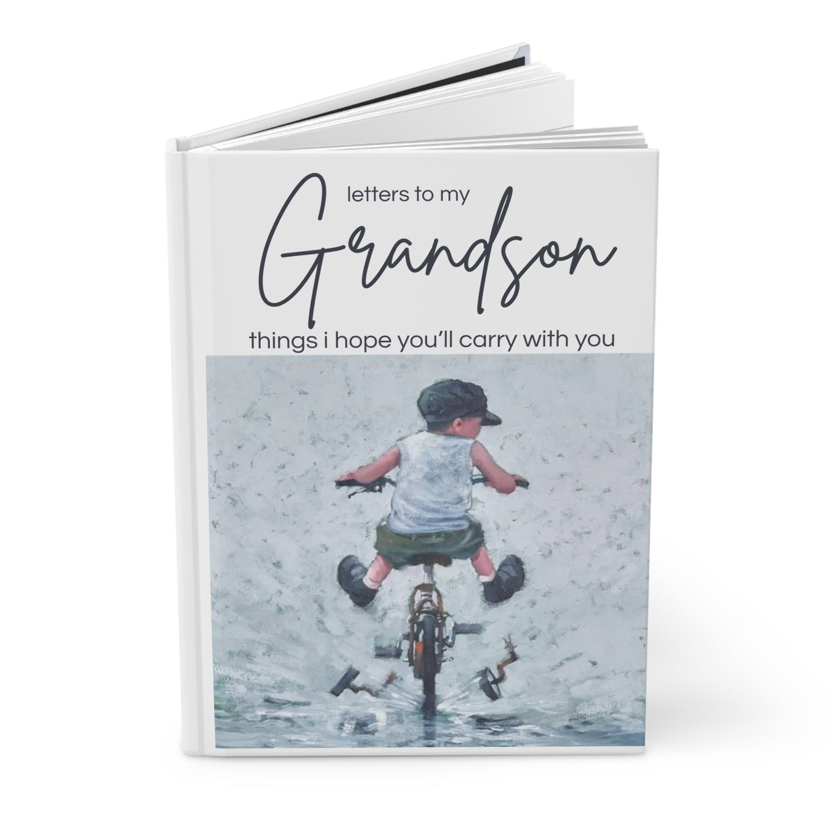 Letters to My Grandson — Hardcover Keepsake Journal
