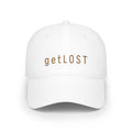 getLOST Embroidered Baseball Cap — Minimal Adventure Hat