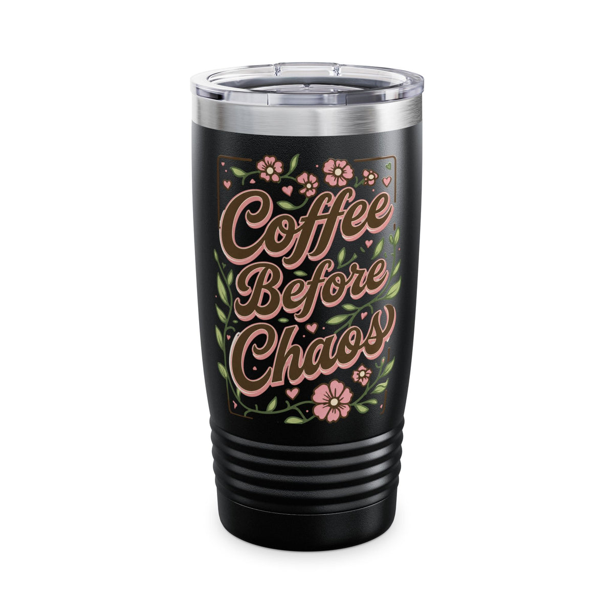 Coffee Before Chaos 20oz Tumbler | Vintage Style