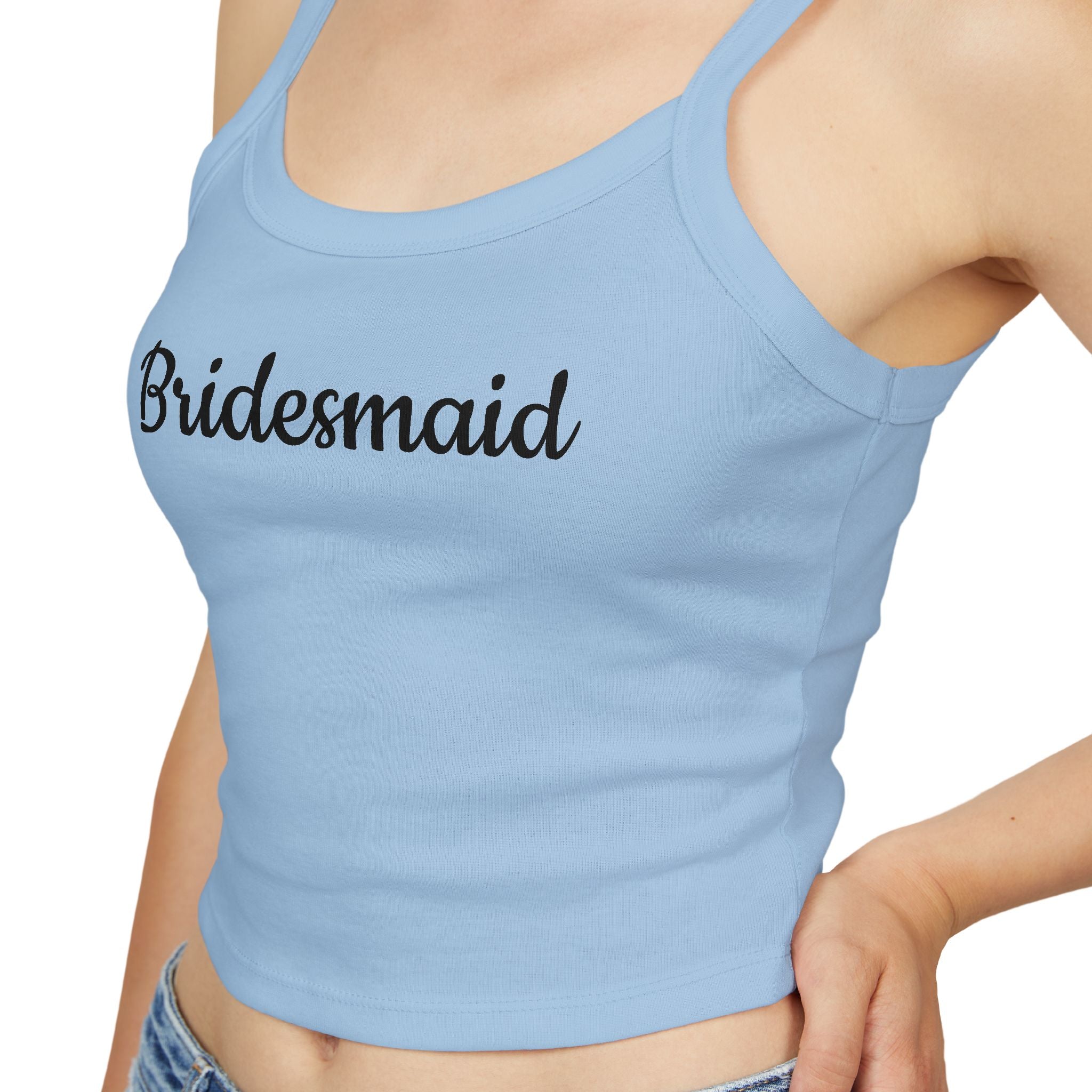 Bride Script Tank Top — Bridal Bachelorette Wedding Tank