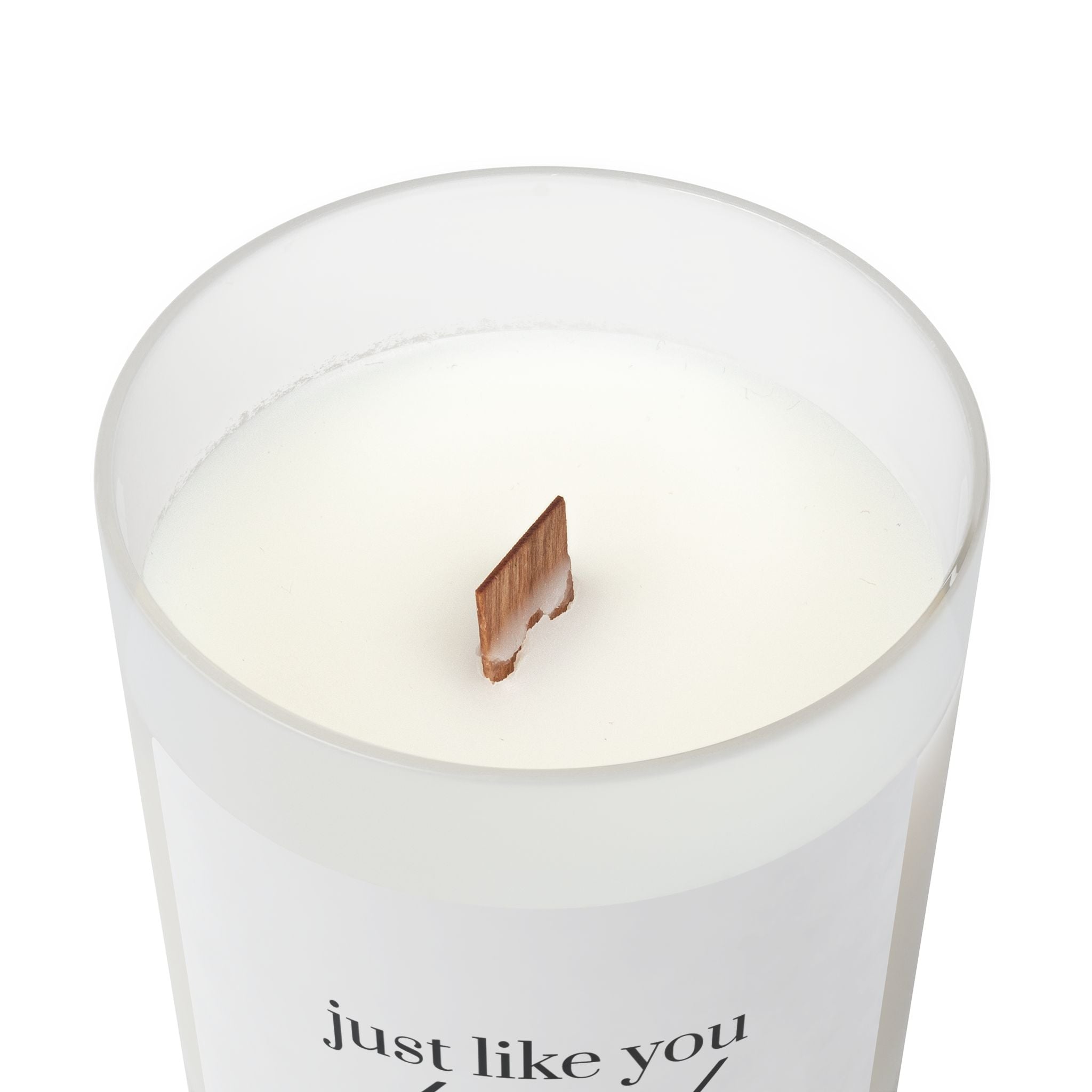 Just Like You Dreamed | Frosted Glass Candle | 11oz Wood Wick
