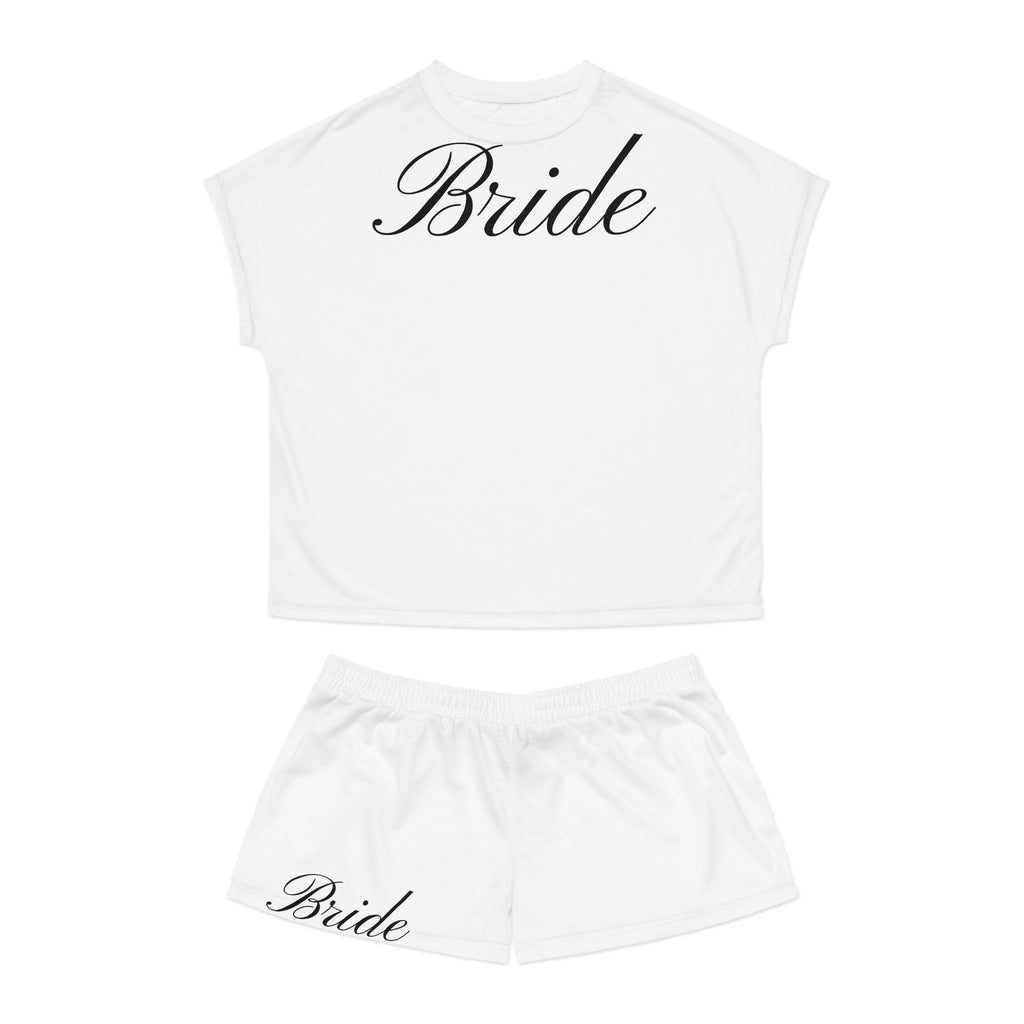 Personalized Short Pajama Set — Bridal Party Bachelorette & Wedding Sleepwear