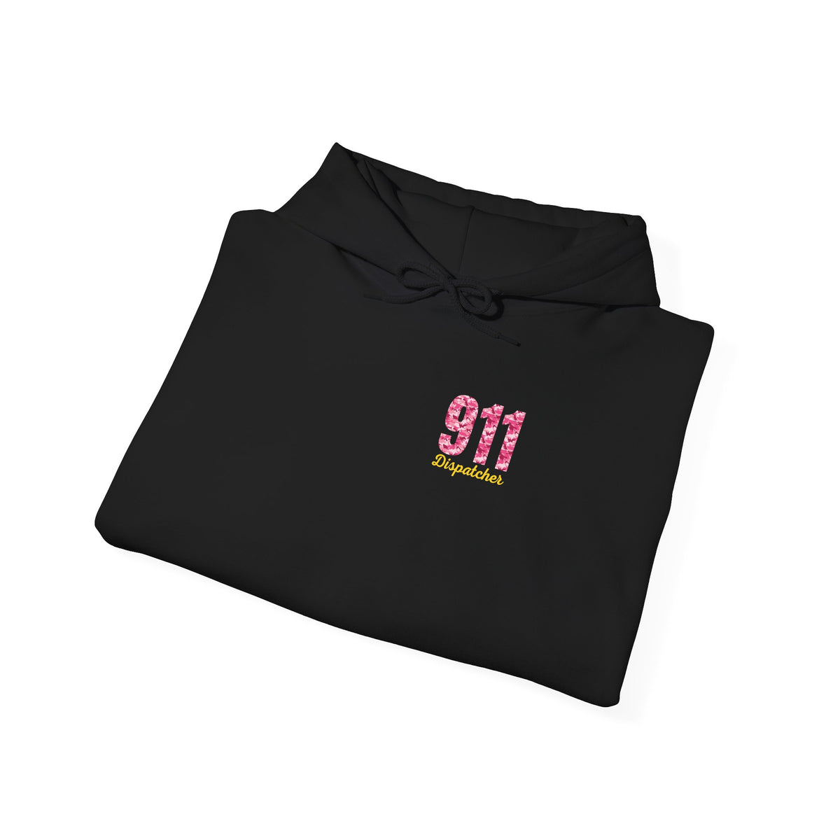911 Dispatcher Hoodie — Pink Camo Emergency Dispatcher Gift