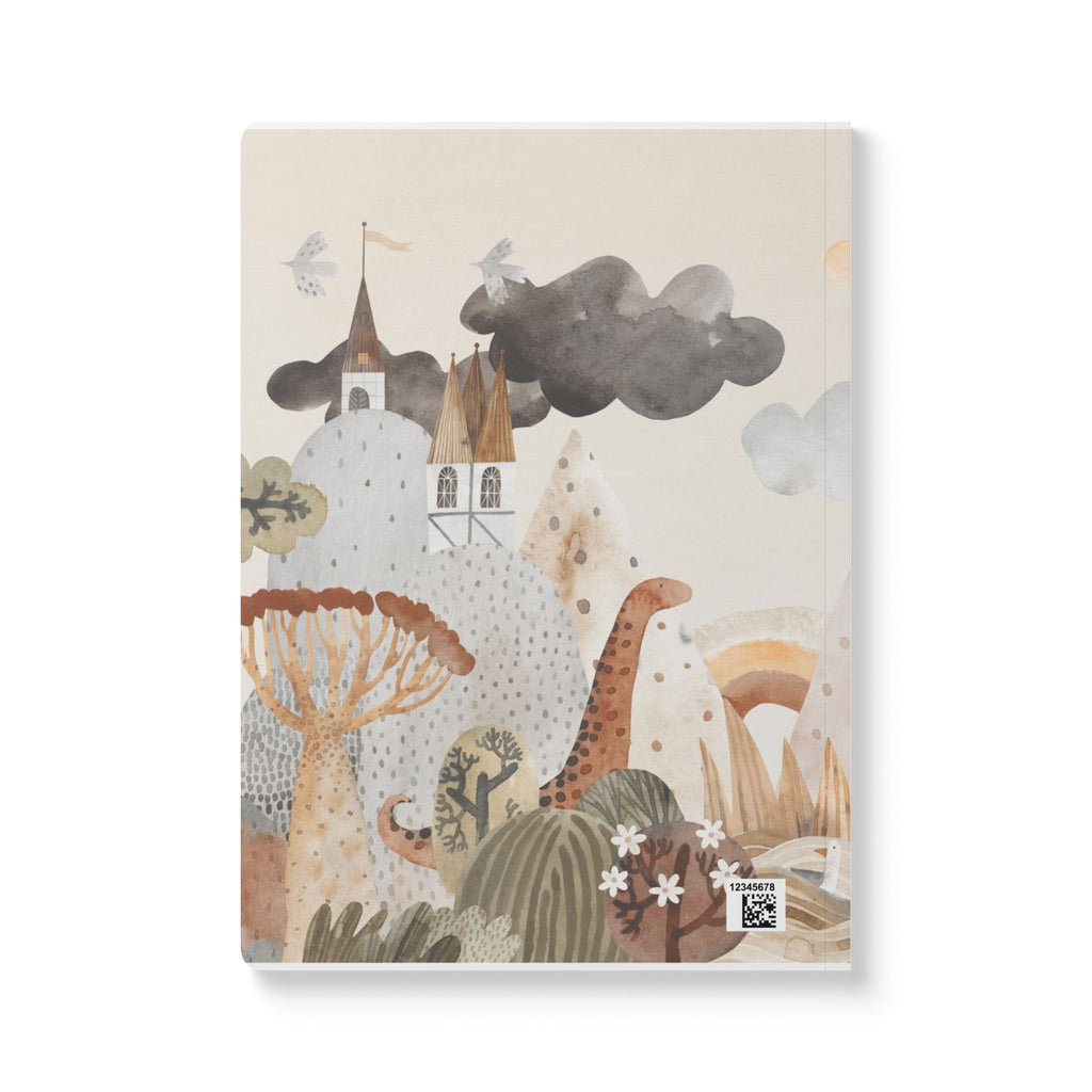 Softcover Journal — "My Kindergarten Adventures" Kids Forest Adventure Notebook