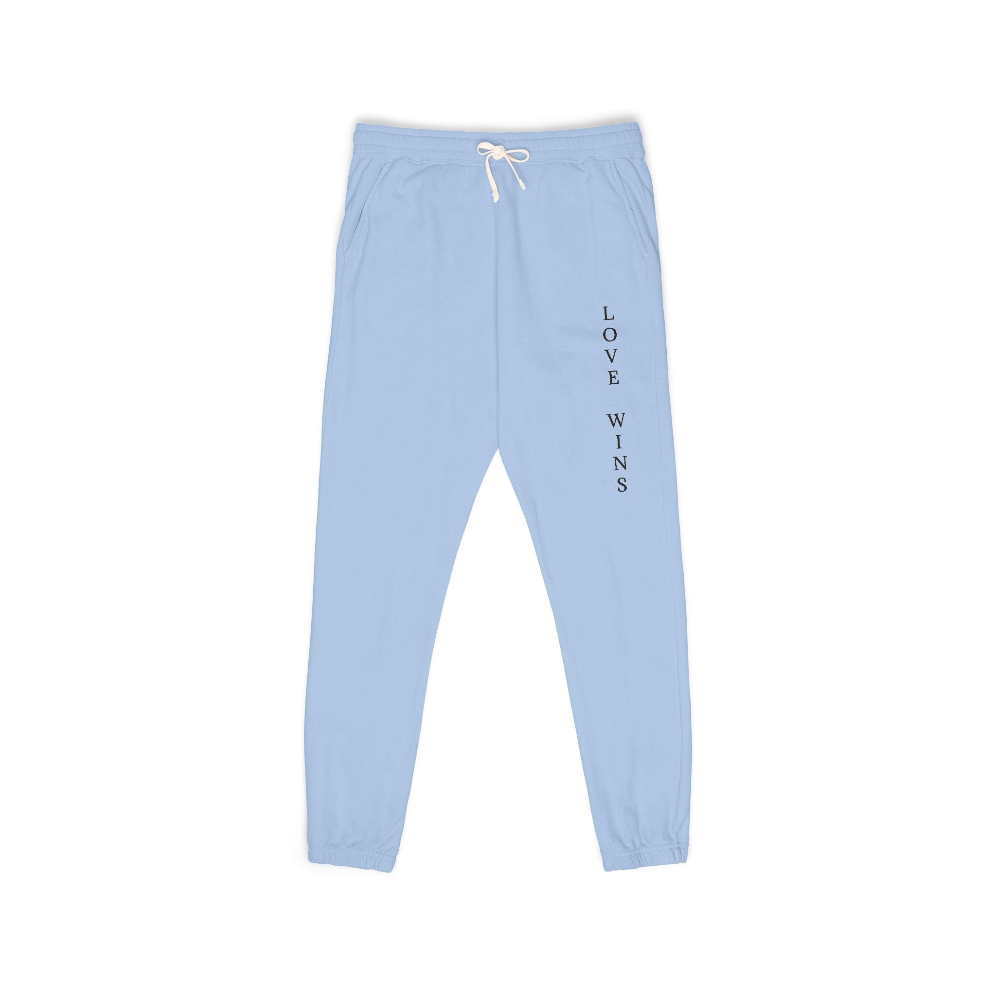 Personalized Embroidered Bridal Sweatpants — Custom Bachelorette & Bridal Shower Loungewear