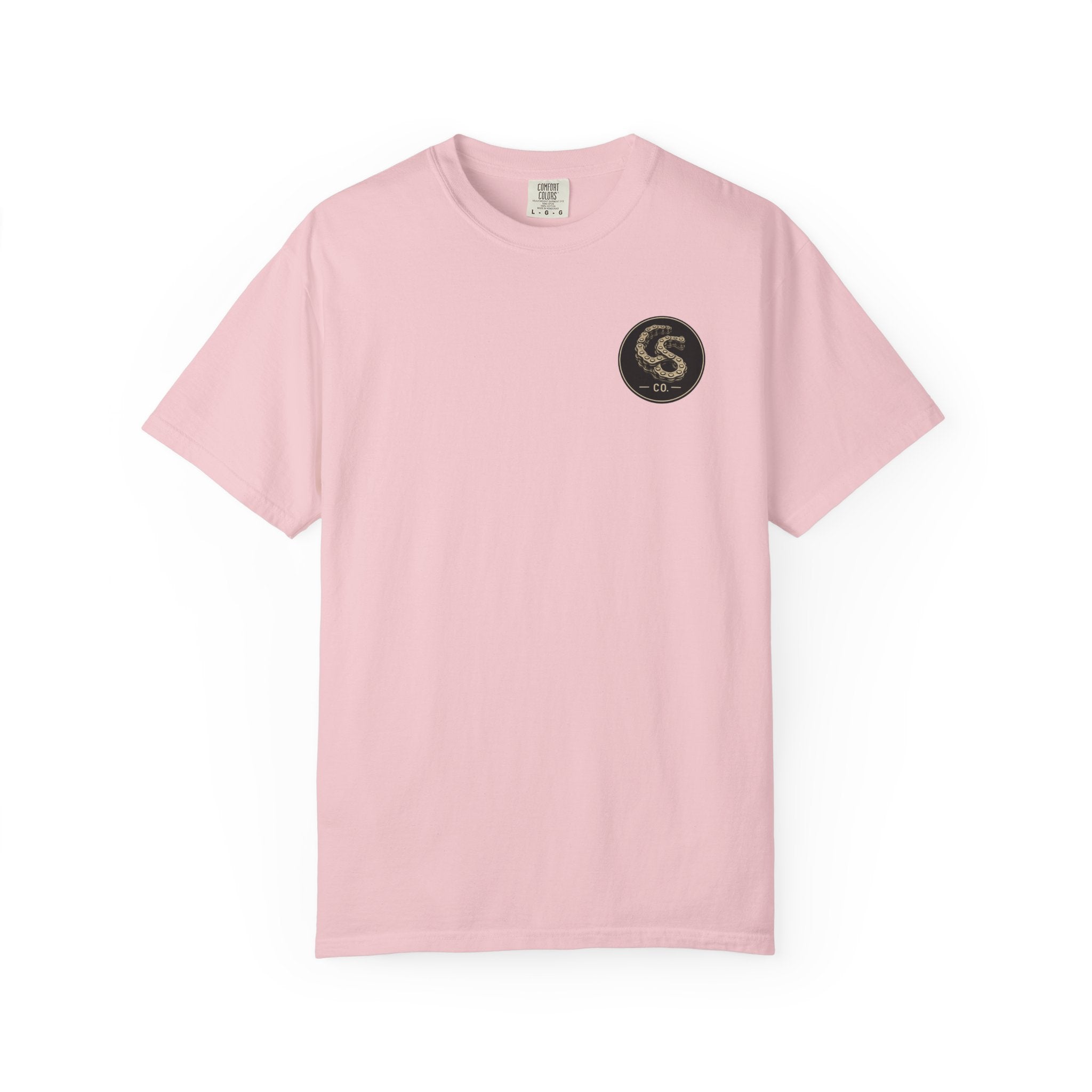 Alien Abduction Motorcycle T‑Shirt — Sci‑Fi Desert Rider Tee