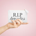 Mini Clutch — "R.I.P Thirties" Kiss Print
