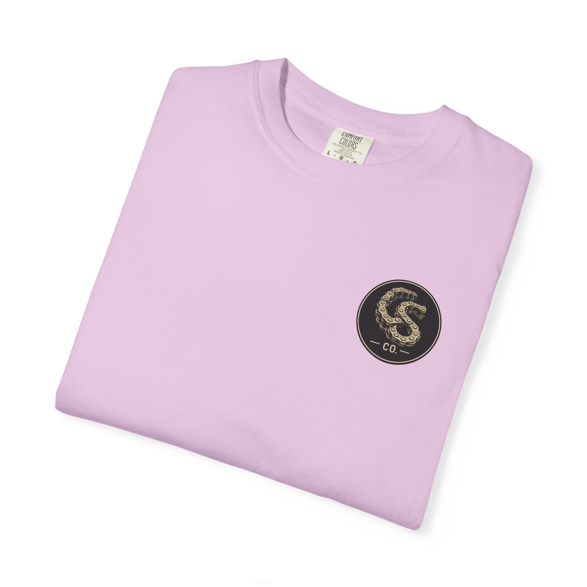 Alien Abduction Motorcycle T‑Shirt — Sci‑Fi Desert Rider Tee