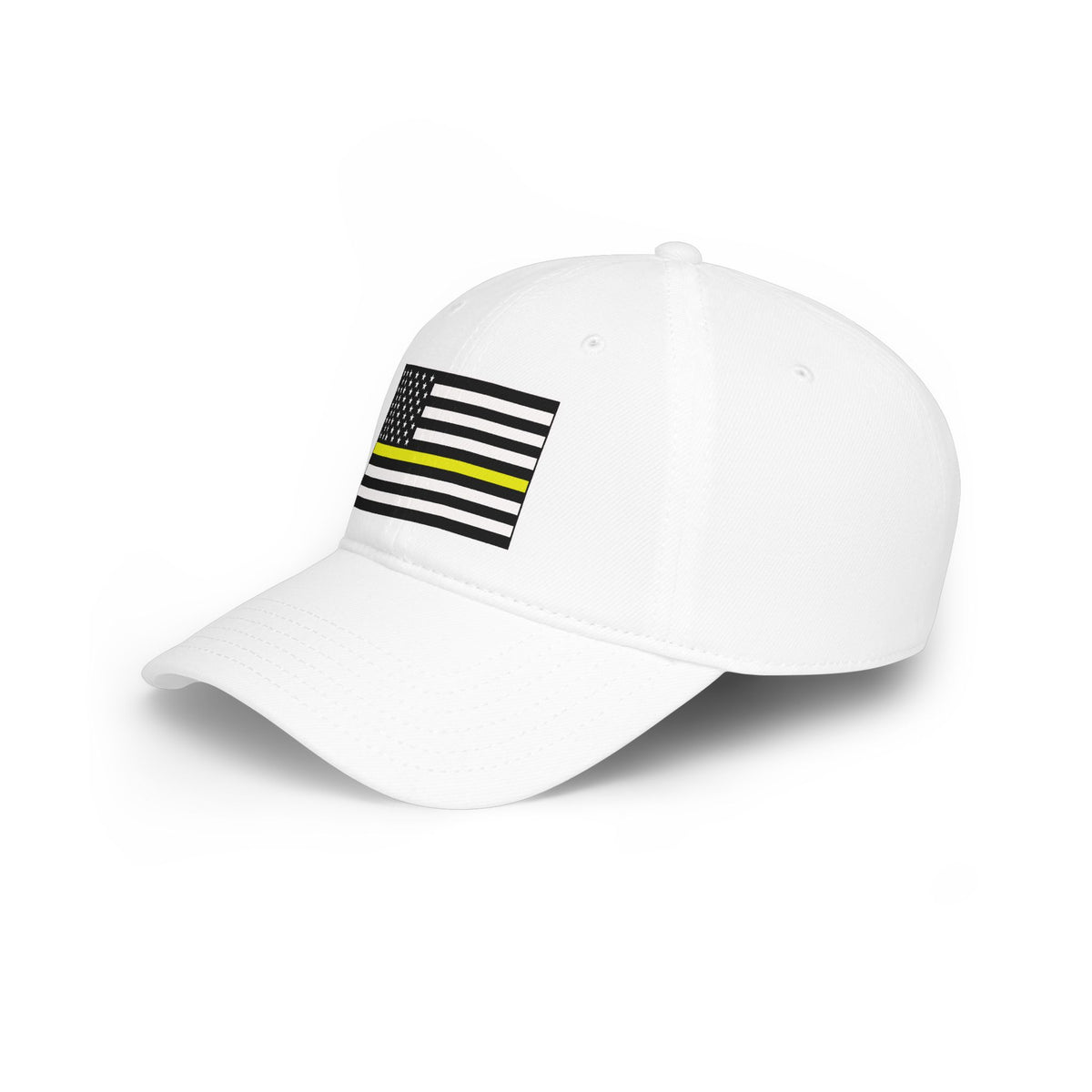Thin Yellow Line Flag Cap – Low Profile Baseball Hat for First Responders & Supporters