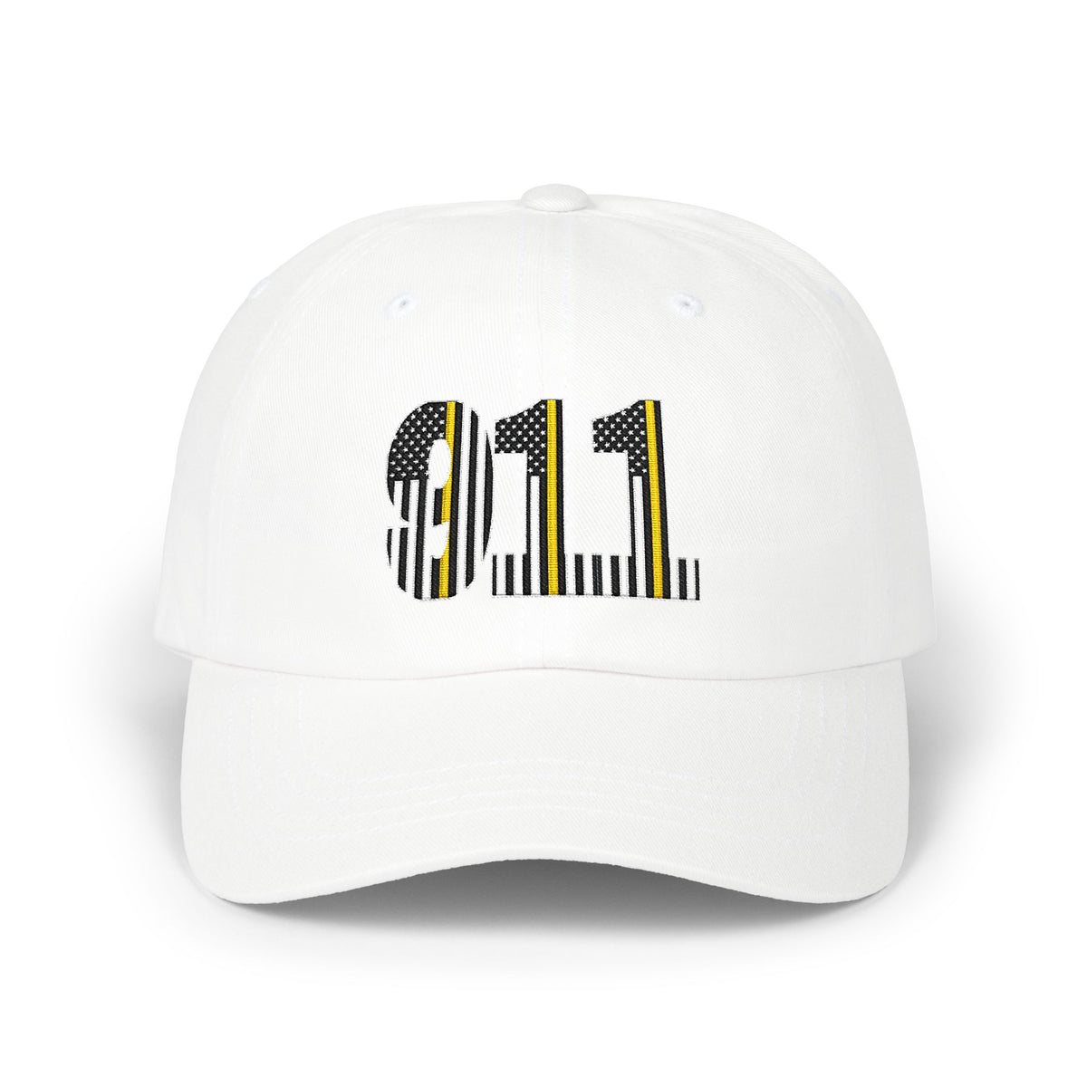 911 THIN GOLD LINE FLAG CAP | DISPATCHER GEAR