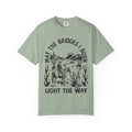 T-Shirt — "May the Bridges I Burn Light the Way" Western Desert Graphic Tee